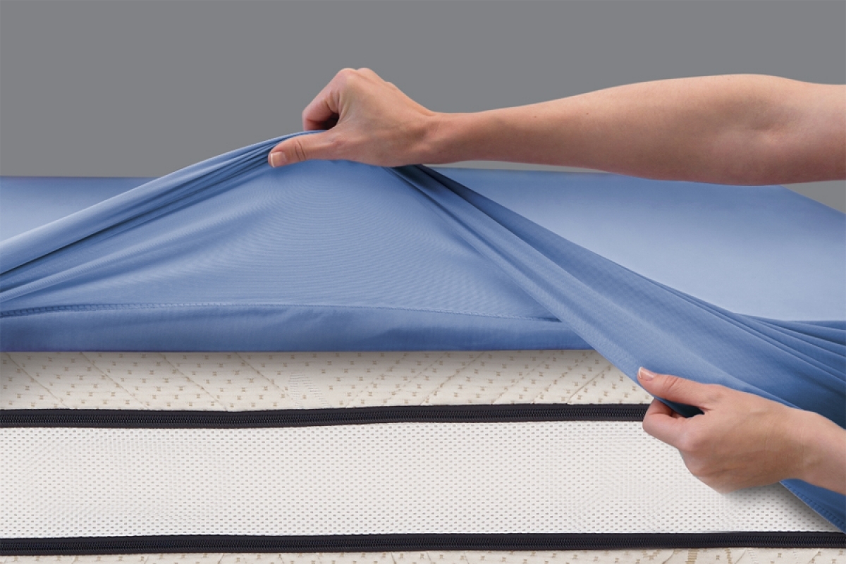 Prostěradlo a chránič matrace 2v1 dostěradlo do Postele