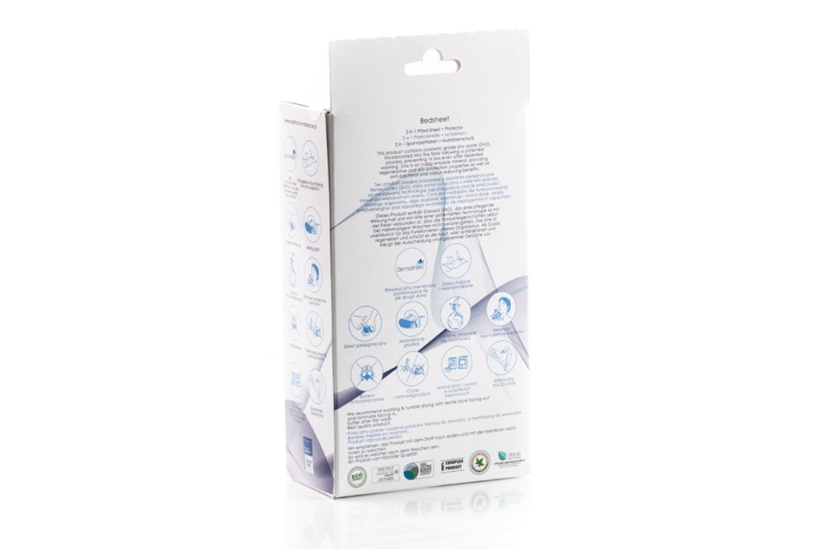 Prostěradlo a chránič matrace 2v1 obal na prostěradlo