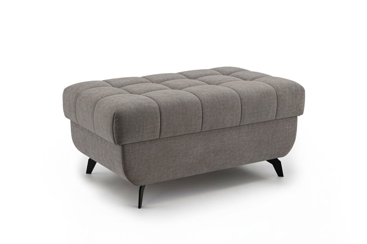 Taburet Elarias - hnedá ľahkočistiaca látka Zoya 05 Taburet Elarias - Hnedá dzianina ľahkočistiaca Zoya 05