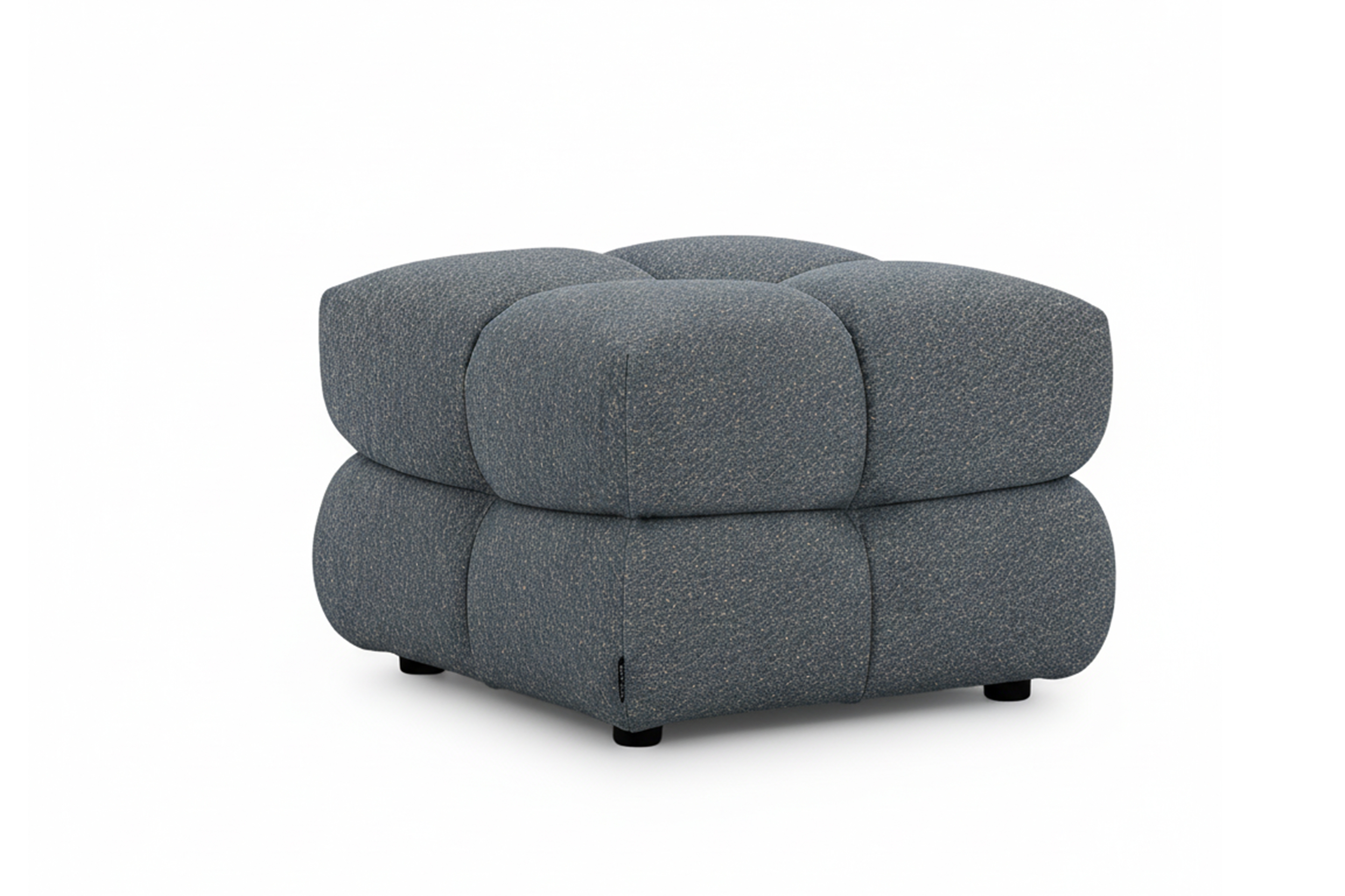 Taburet Magnelio Mini - sivá bouclé Raven 10 Taburet Magnelio Mini - šedá boucle Raven 10