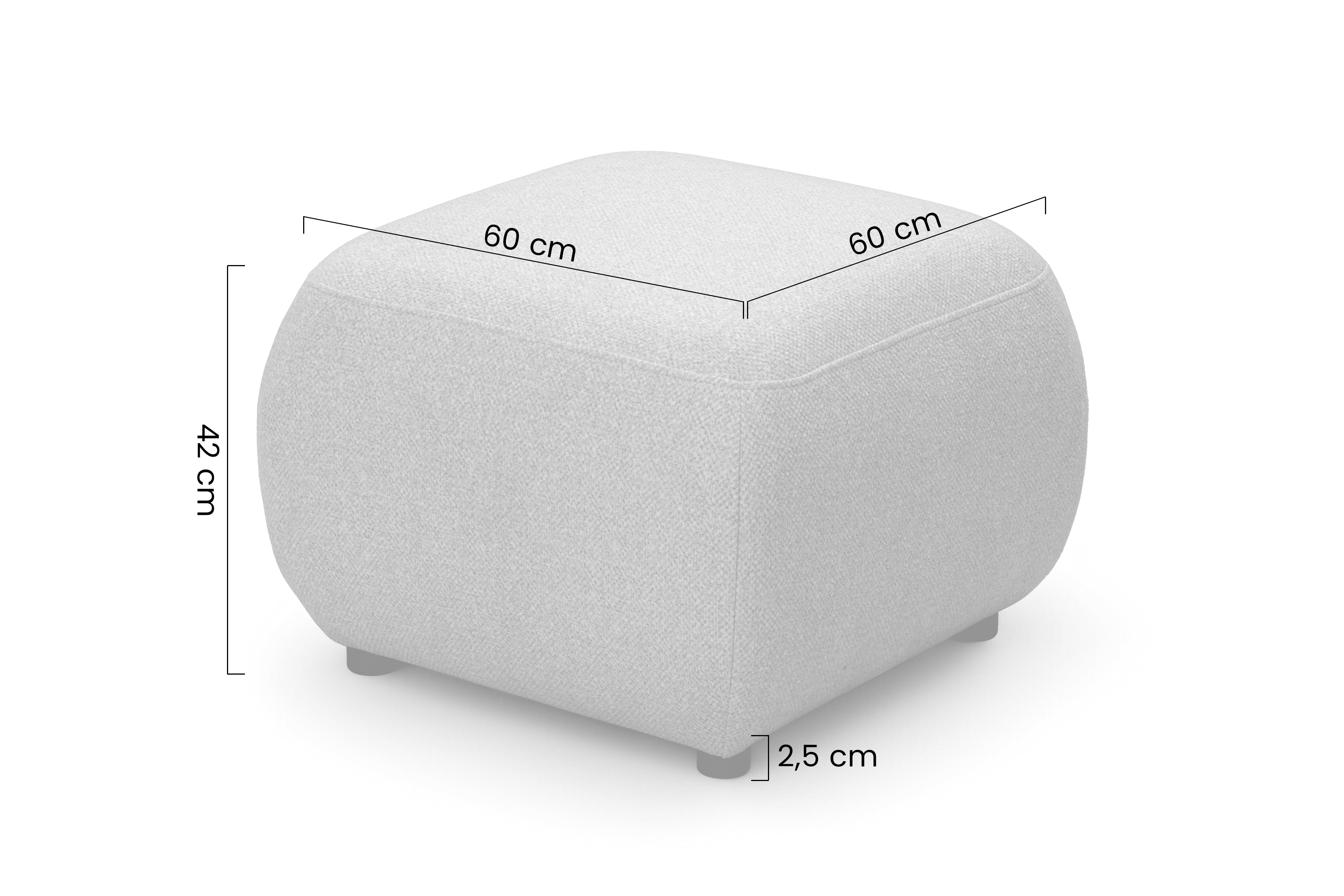 Čalouněný taburet Lotulis Taburet čalouněná Lotulis