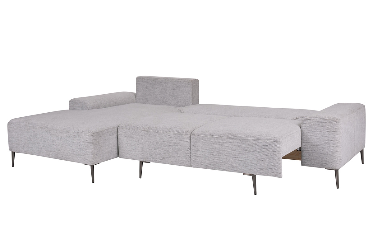 Rozkládací rohová sedací souprava Pulia Rohová sedací souprava s funkcí spaní Pulia - opcja rozkladania