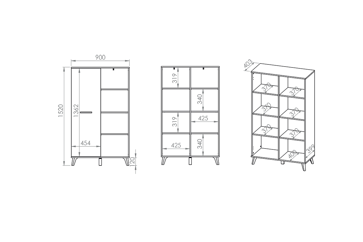 Regál Beten Regál do kanceláře