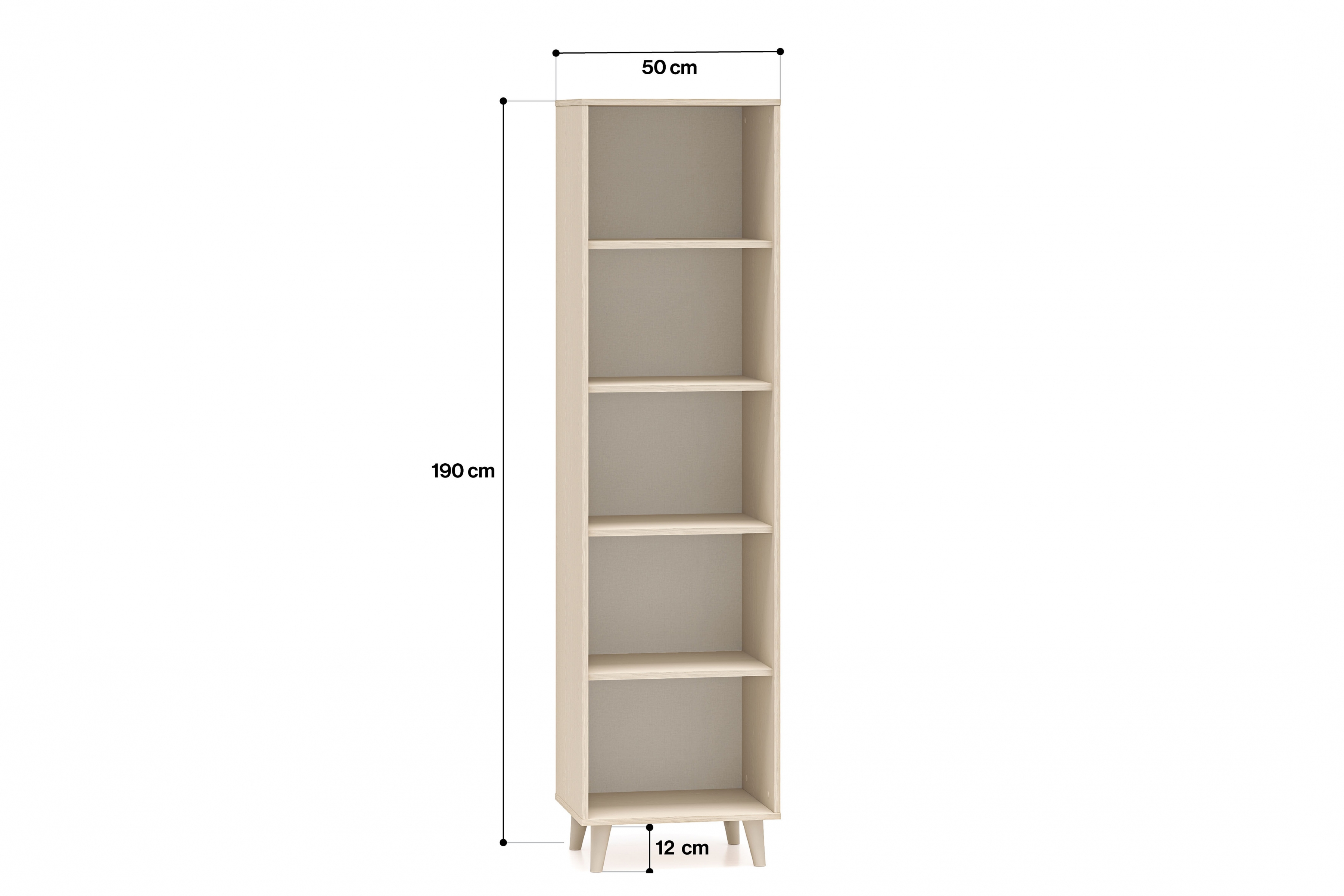 Dětský regál Marla 50 cm - pouštní písek Regál Marla 50 cm - piasek pustyni