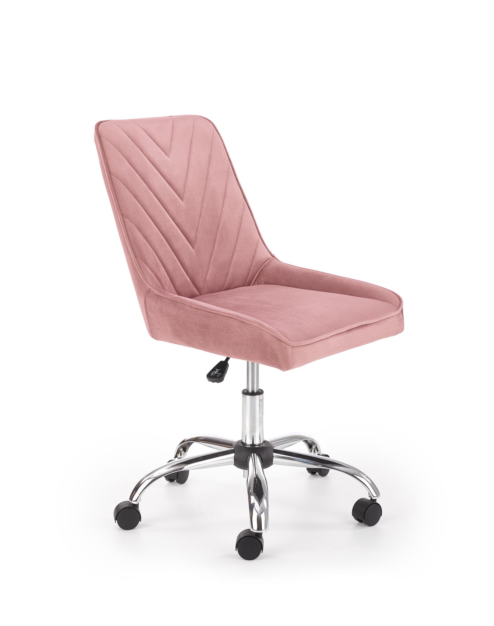 Kancelárska stolička RICO - ružový zamat rico Kreslo Pre mladých Ružová velvet