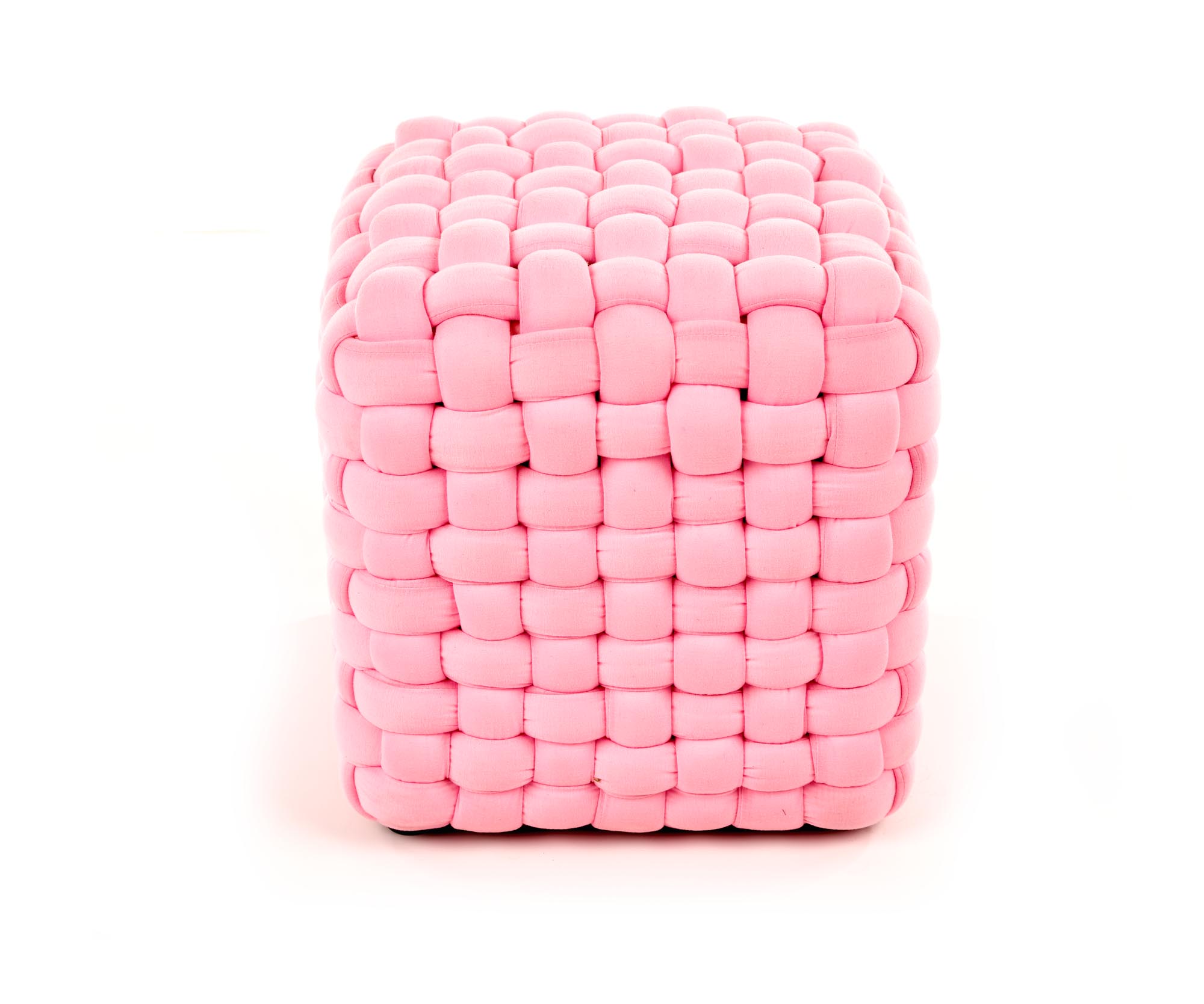 Taburet Rubik - světle růžová rubik Taburet jasný Růžová