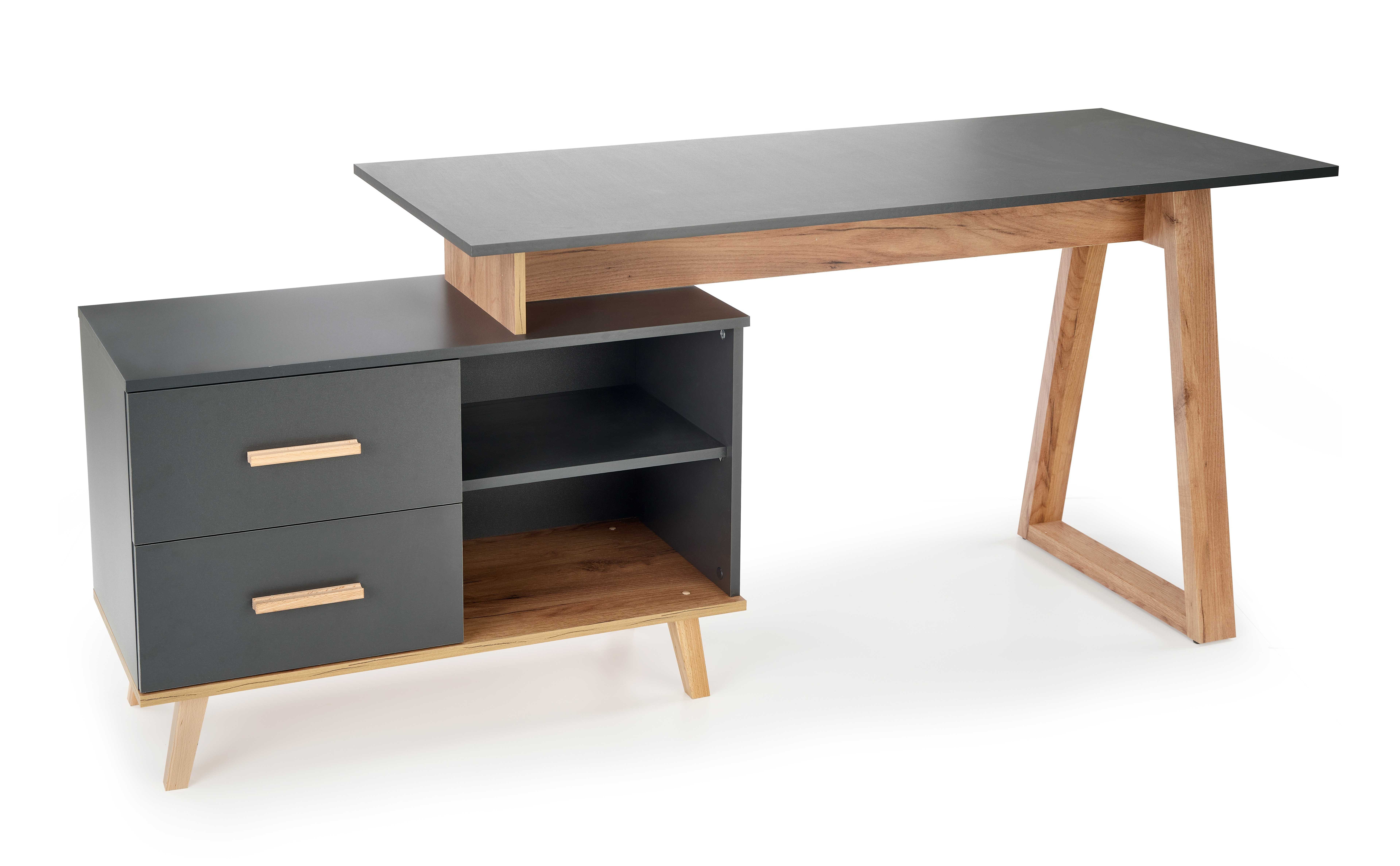 SERGIO XL íróasztal Antracit / d.wotan (2db=1db) sergio xl Psací stůl Antracytová / d.wotan