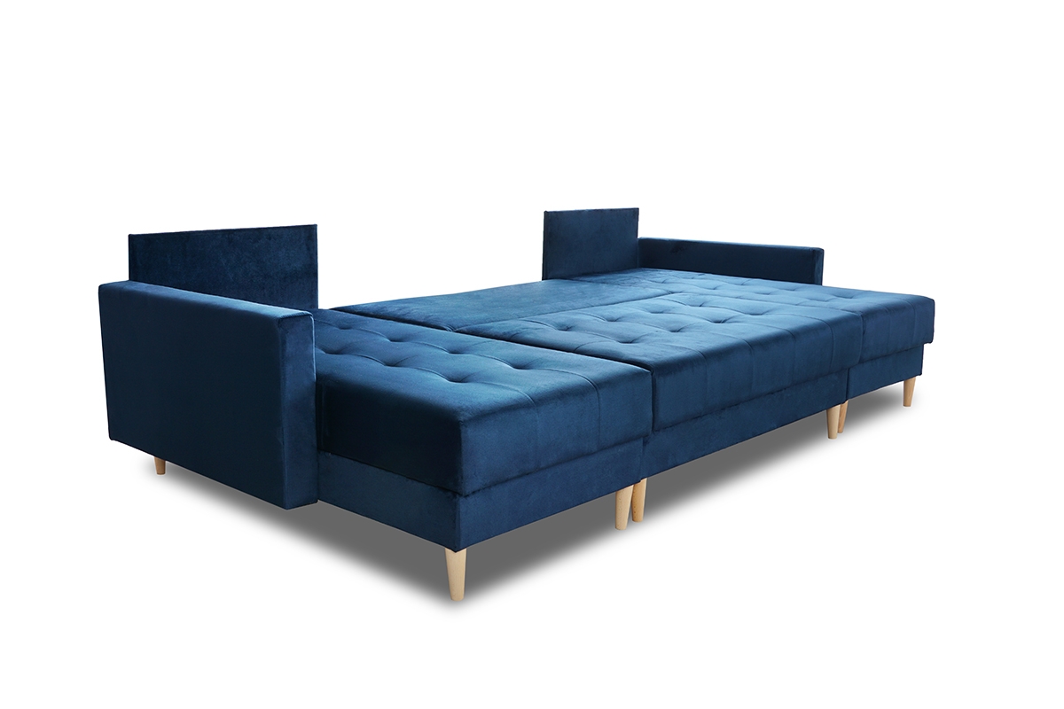 Škandinávsky Rozkladacia rohová sedacia súprava Romano U Rohová sedacia súprava u rozkladany do spania 