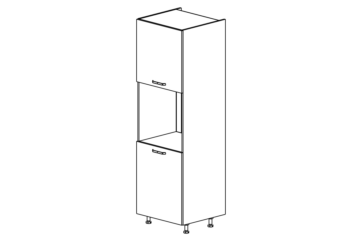 vysoká skříňka kuchenny KAMMONO P2 SDP60 do zabudowy piekarnika vysoká skříňka kuchenny KAMMONO P2 SDP60 do zabudowy piekarnika