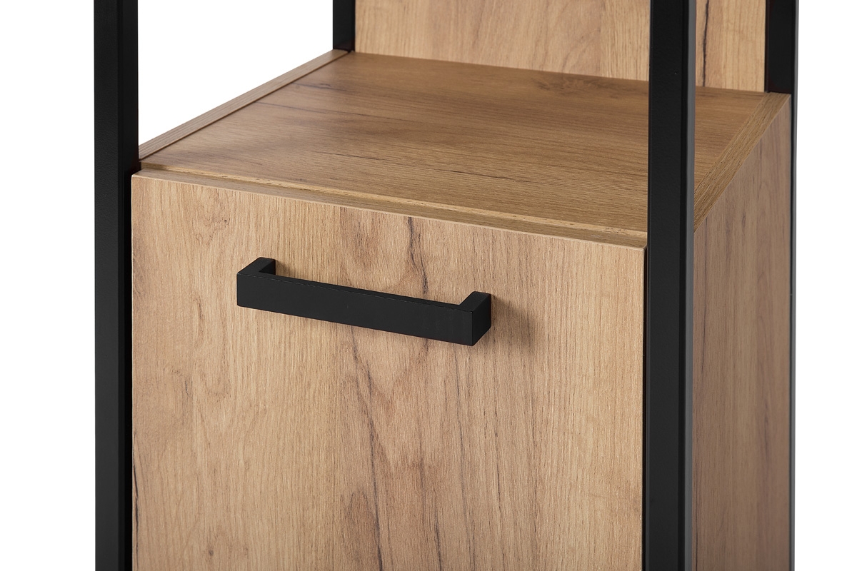 Vysoká koupelnová skříňka Brooklyn 800 - dub craft Nábytek v barevném odstínu dubu