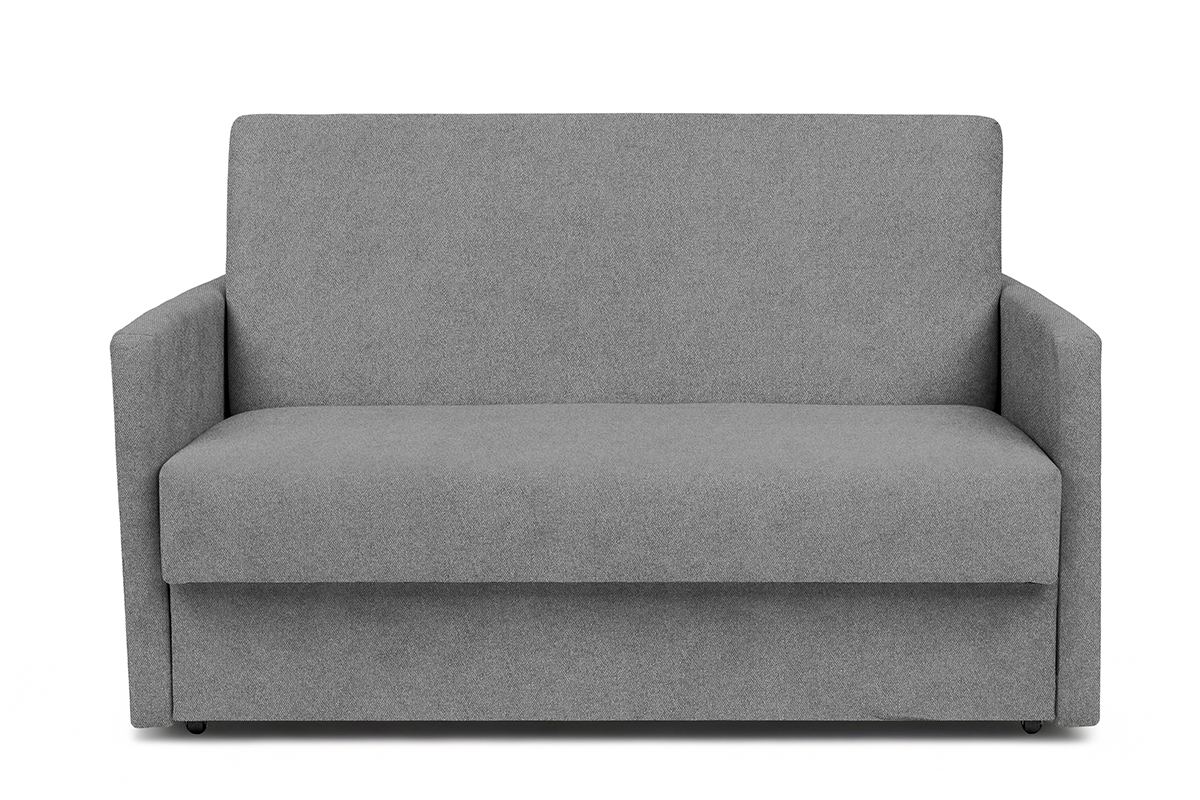 Rozkladacia pohovka Jolka 120 – sivá pletenina Porto 34 Pohovka Amerika Jolka 120 rozkladana - šedá plecionka Porto 34 