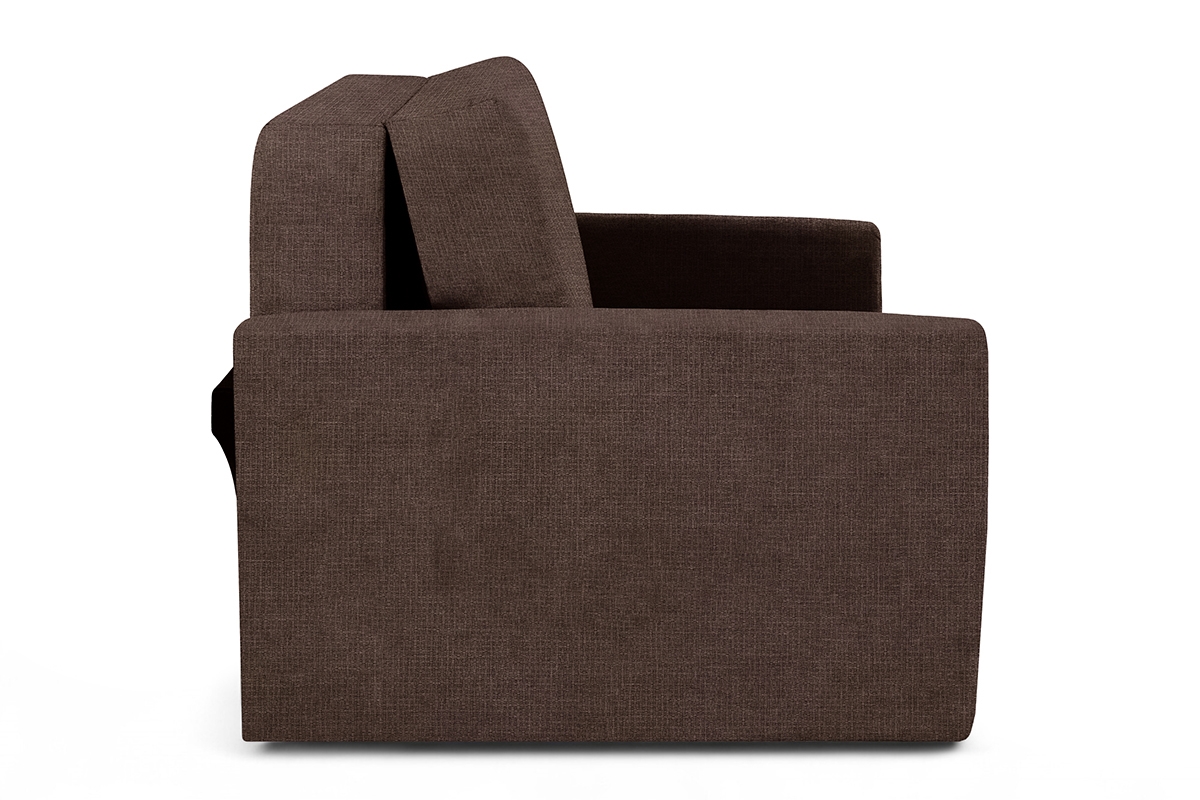 Rozkladacia pohovka Jolka 140 – hnedá pletenina Sunrise 33 Pohovka Amerika Jolka 140 rozkladana - Hnedá plecionka Sunrise 33 