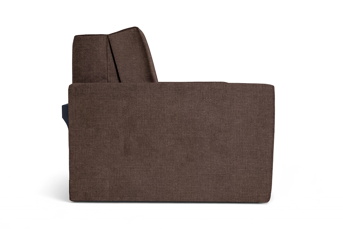 Rozkladacia pohovka Jolka 85 – hnedá pletenina Sunrise 33 Pohovka Amerika Jolka 85 rozkladana - Hnedá plecionka Sunrise 33