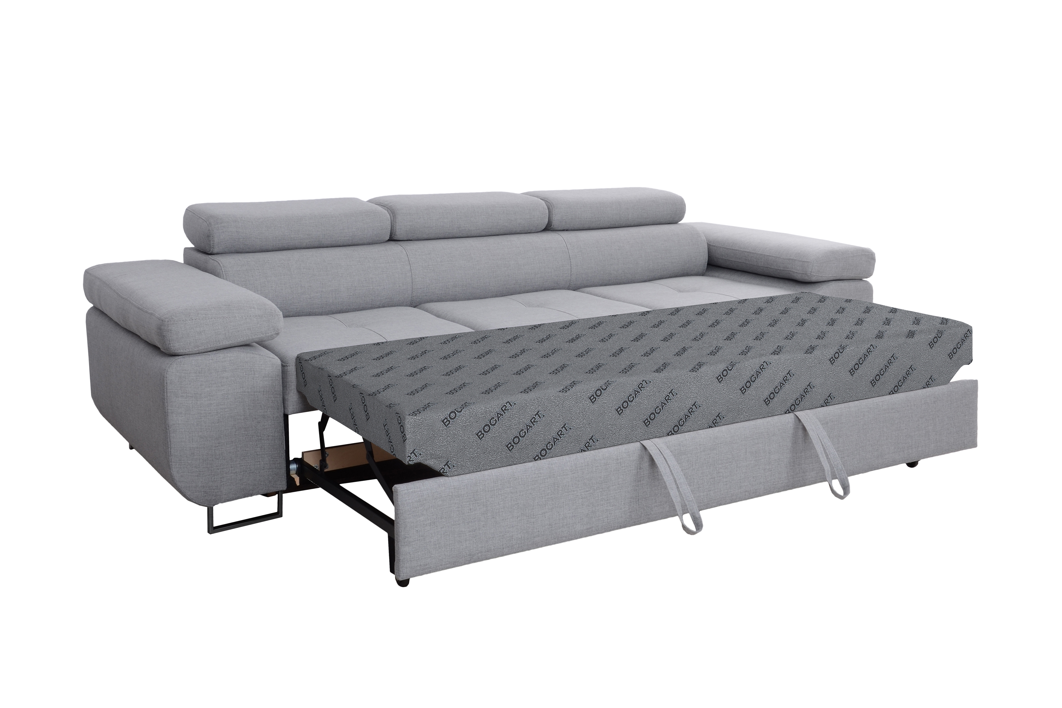 Rozkládací pohovka Annabelle II s nastavitelnými loketními opěrkami - černé nožky Pohovka Annabelle II rozkládací, nastavitelné podlokietniki / Nohy černá