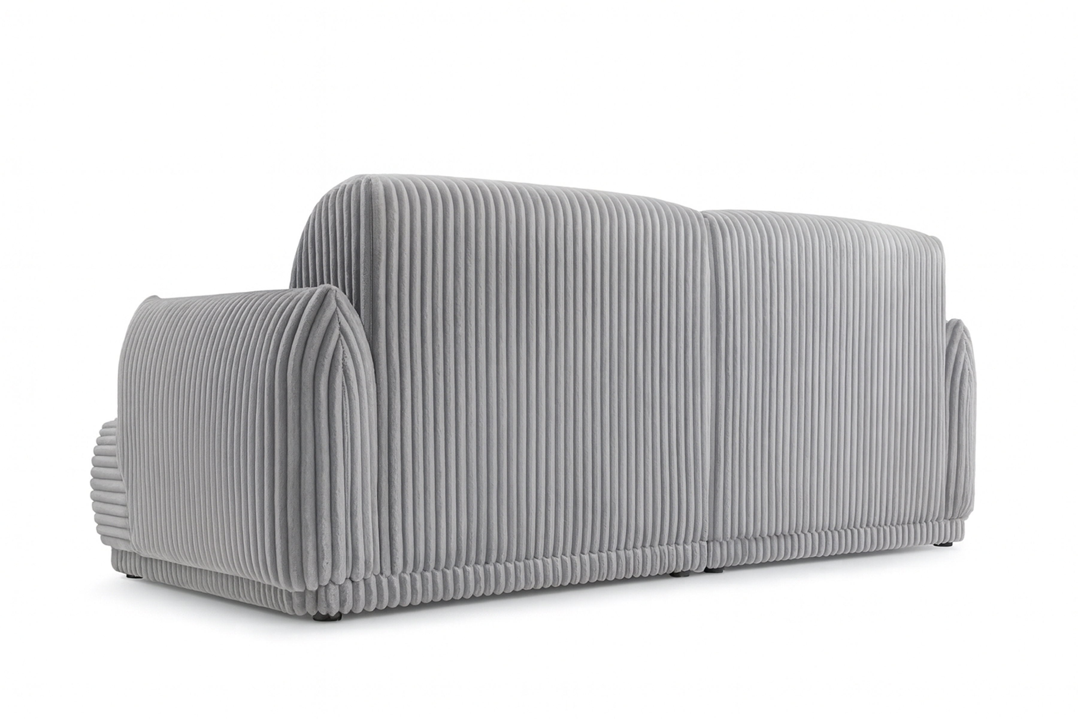 Pohovka Cubero do obývacího pokoje - šedý plyš Tilia 90 Pohovka Cubero pro obývacího pokoje - šedá plusz Tilia 90