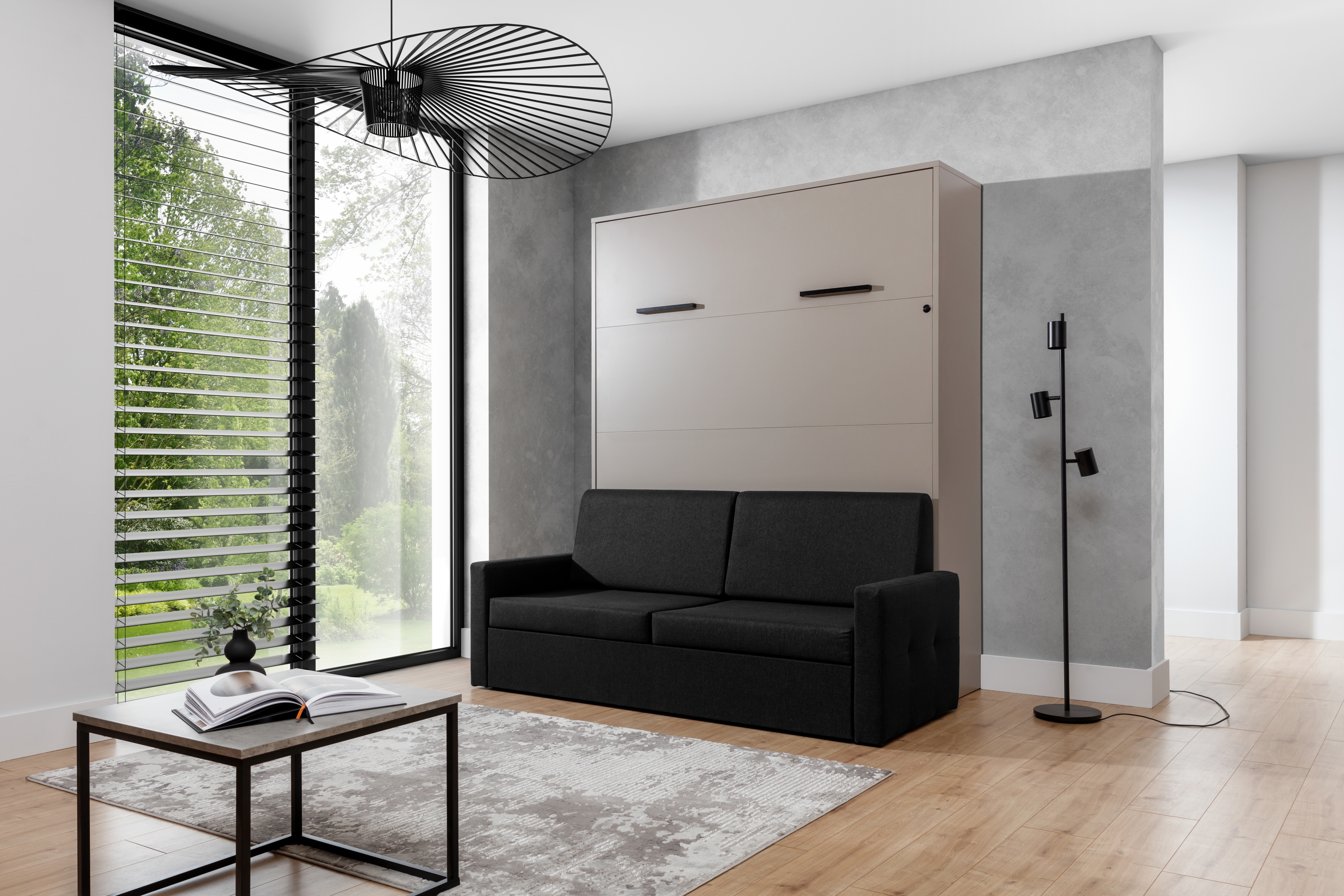 Pohovka do sklápacej postele 140 cm Elegantia Pohovka do polkotapczanu Elegantia 140 