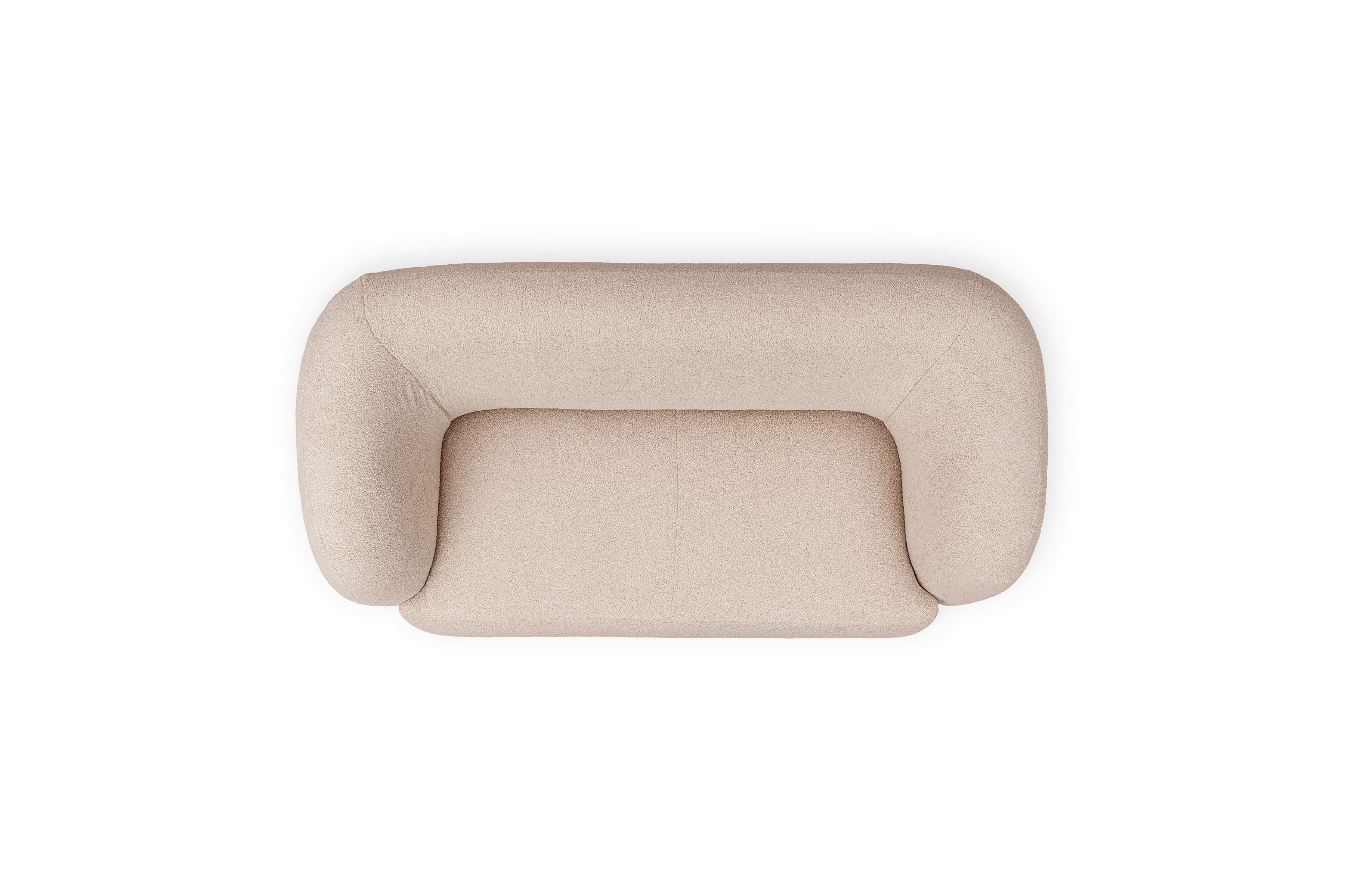 Pohovka Dalin II - béžová boucla Lambi 5 Pohovka do obývacího pokoje Dalin II - béžová boucla Lambi 5