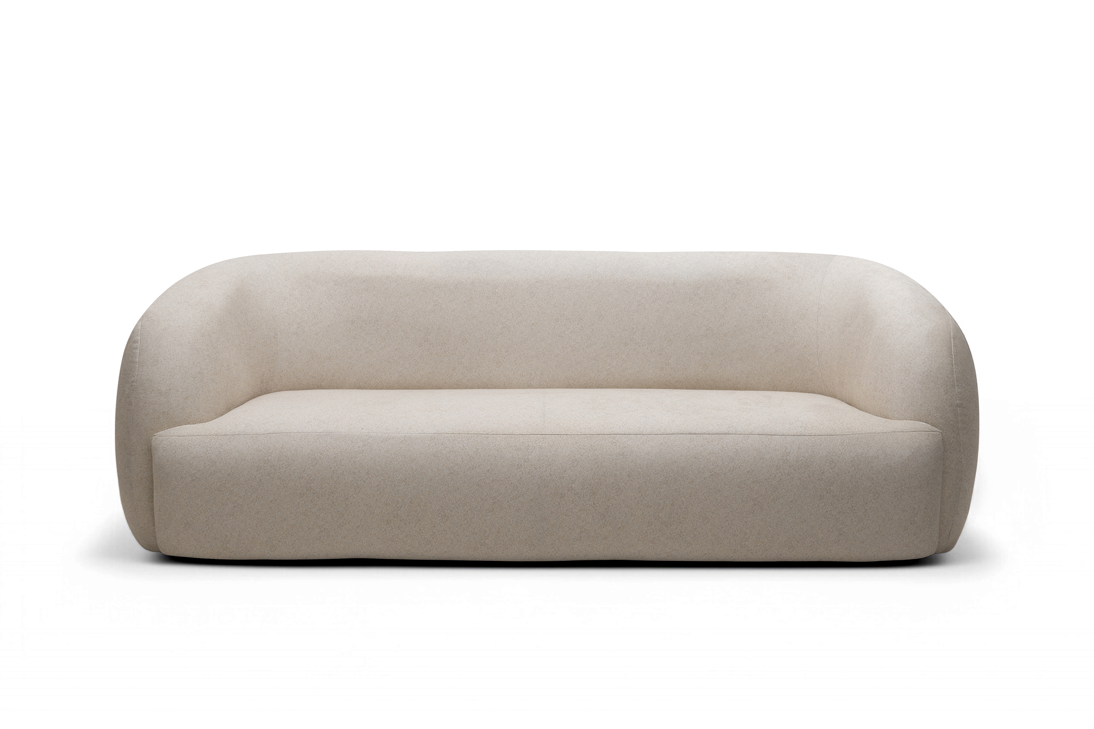 Pohovka Dalin III - béžová pletená látka Ado 1601 Halva Pohovka do obývacej izby Dalin III  - Béžová plecionka Ado 1601 Halva