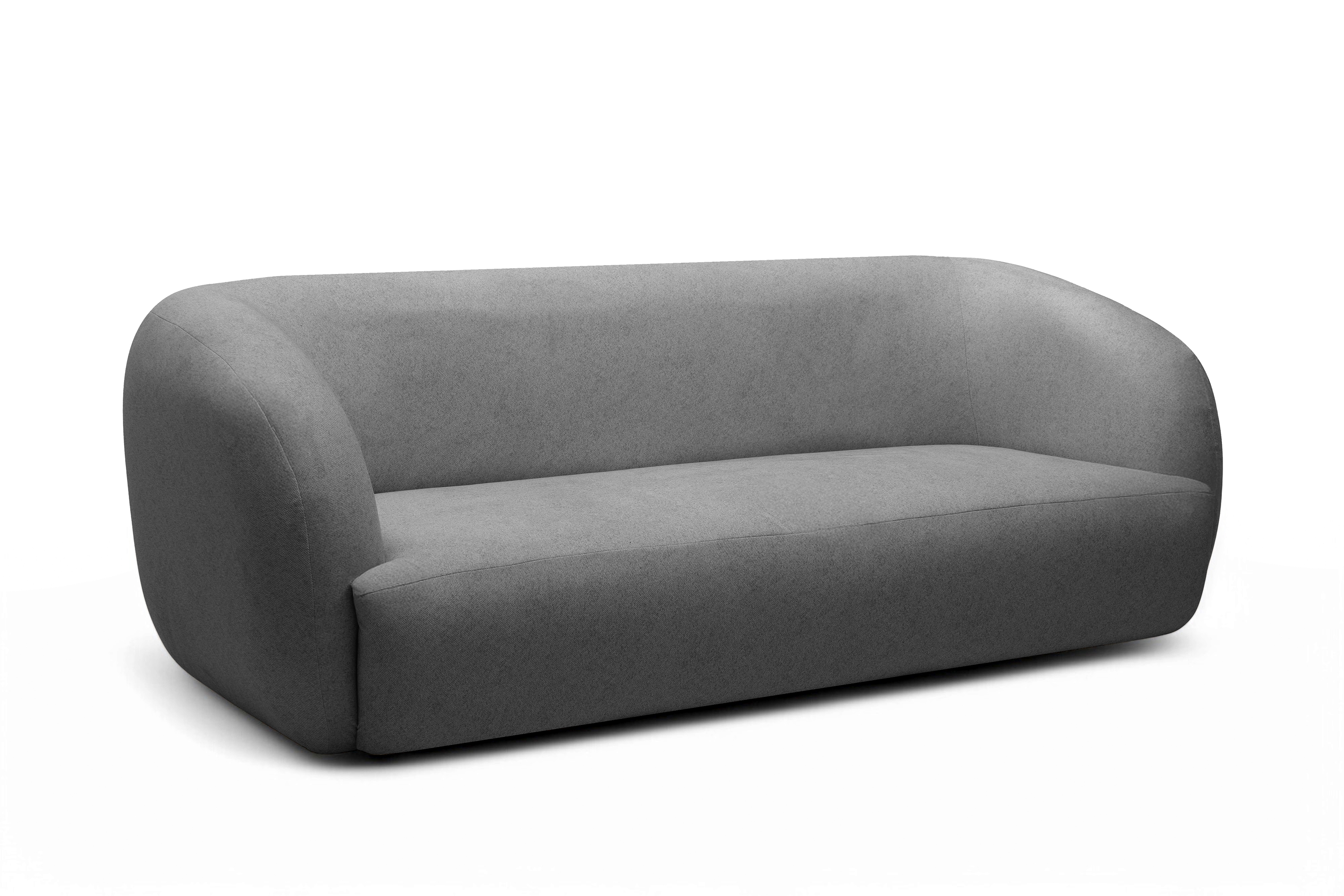 Rozkladacia pohovka Dalin III - sivá látka Ado 1614 Pohovka do obývacej izby Dalin III - šedá plecionka Ado 1617