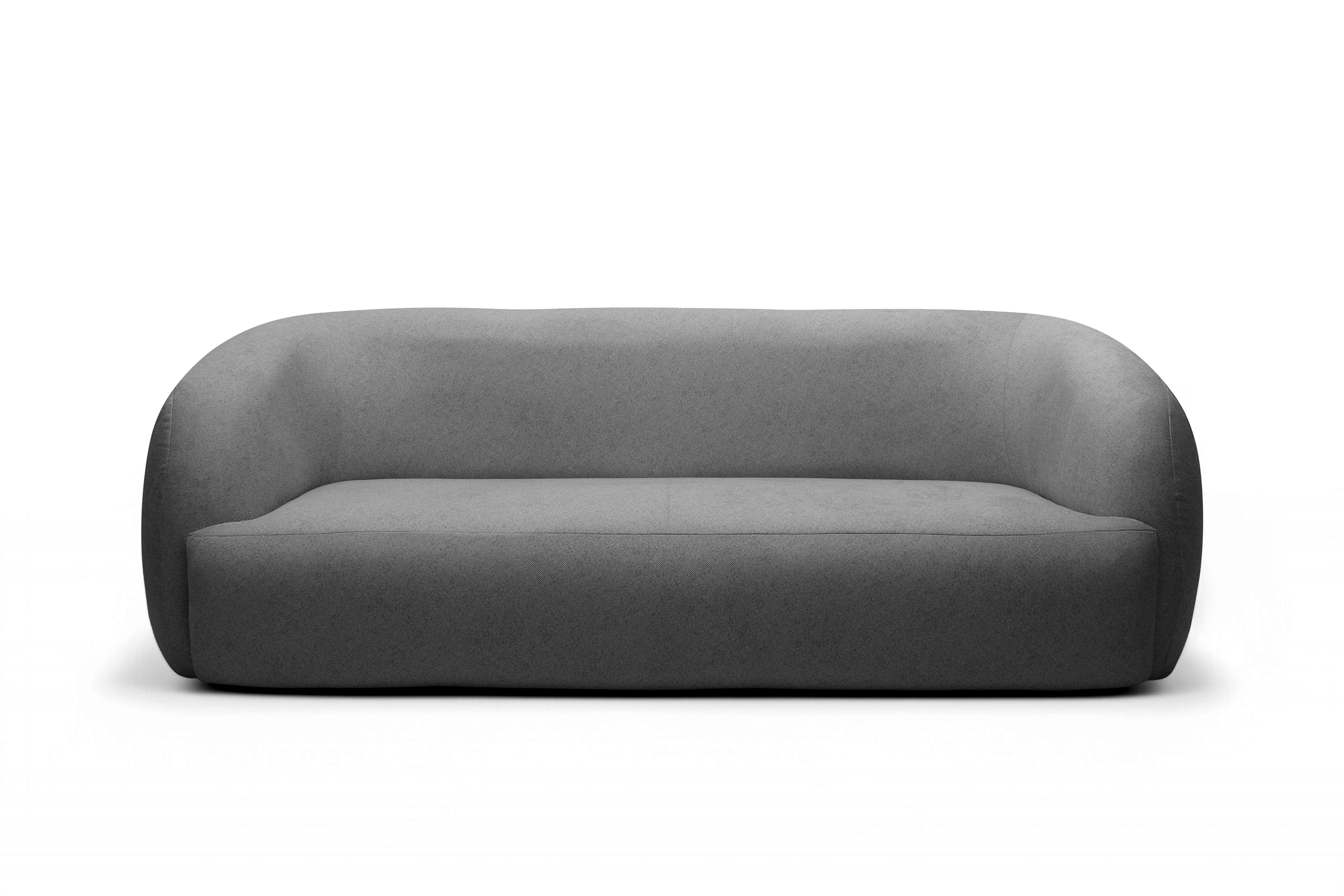 Rozkladacia pohovka Dalin III - sivá látka Ado 1614 Pohovka do obývacej izby Dalin III - šedá plecionka Ado 1617