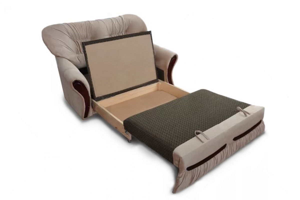 Rozkladacia pohovka Evita II jasna Pohovka z wysuwanym wozkiem S vnútorným úložným priestorom