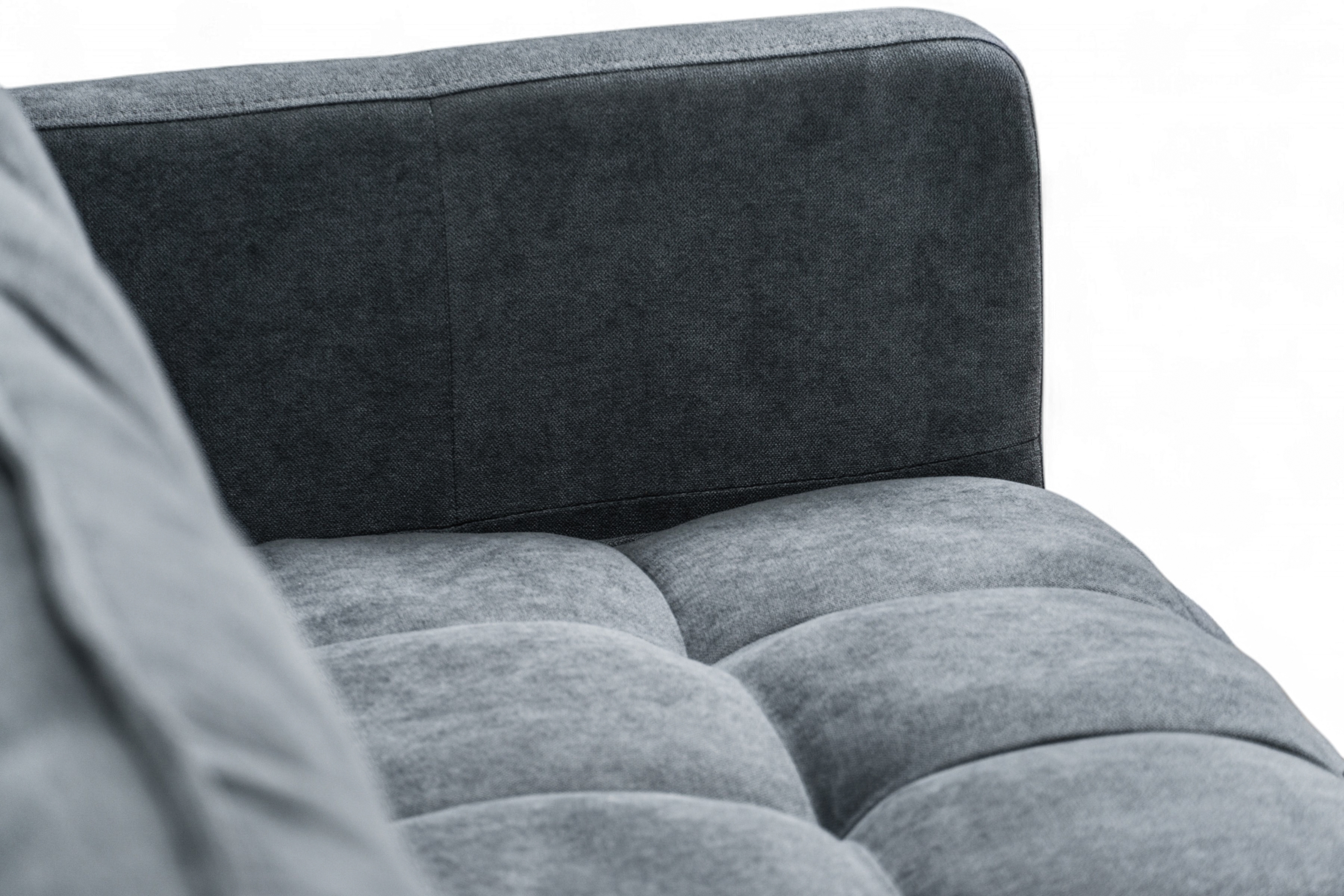 Trojmístná rozkládací pohovka Kitalio - popelavá Pohovka Kitalio rozkládací - popelavá