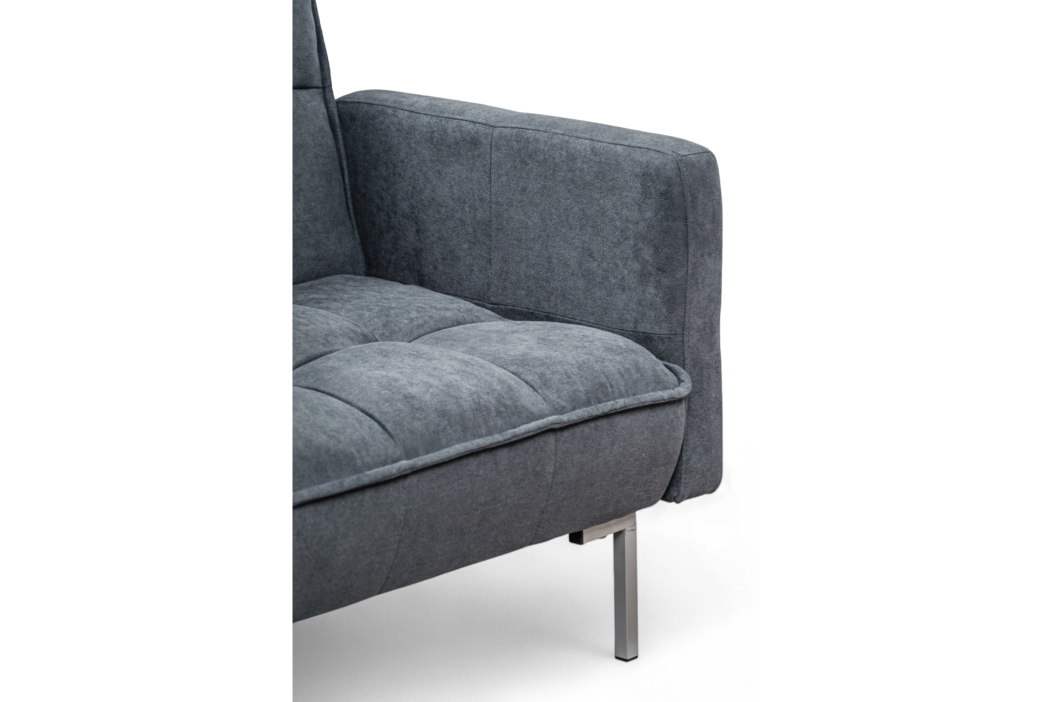 Trojmístná rozkládací pohovka Kitalio - popelavá Pohovka Kitalio rozkládací - popelavá