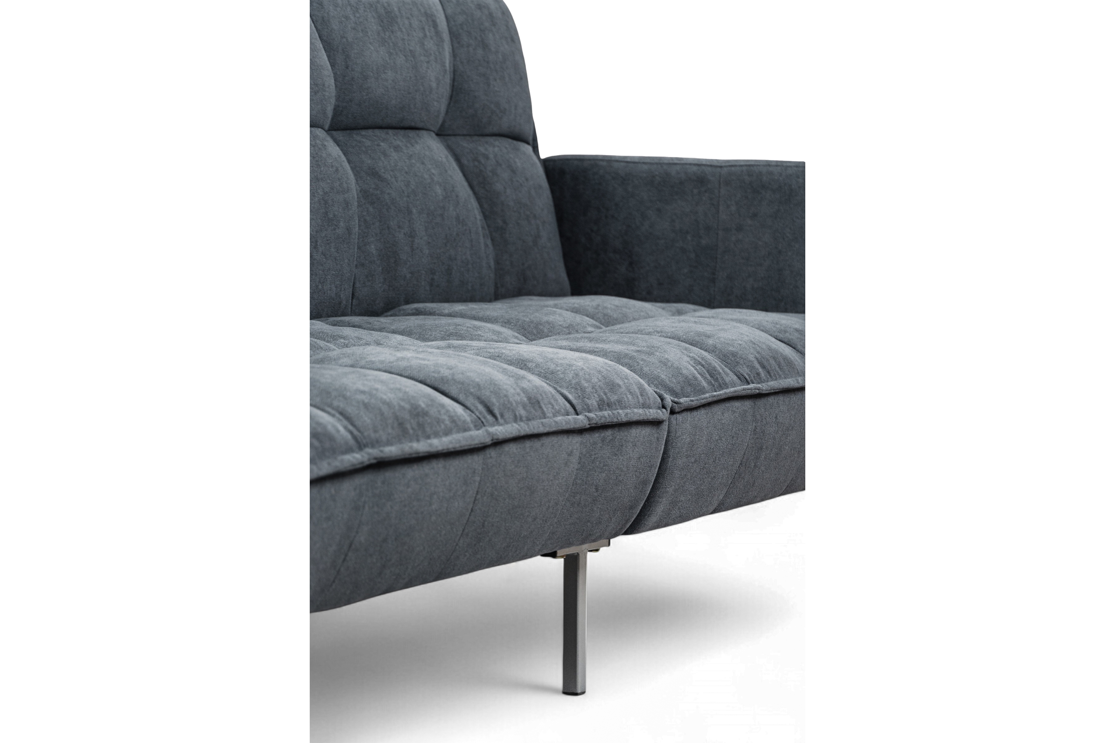 Trojmístná rozkládací pohovka Kitalio - popelavá Pohovka Kitalio rozkládací - popelavá