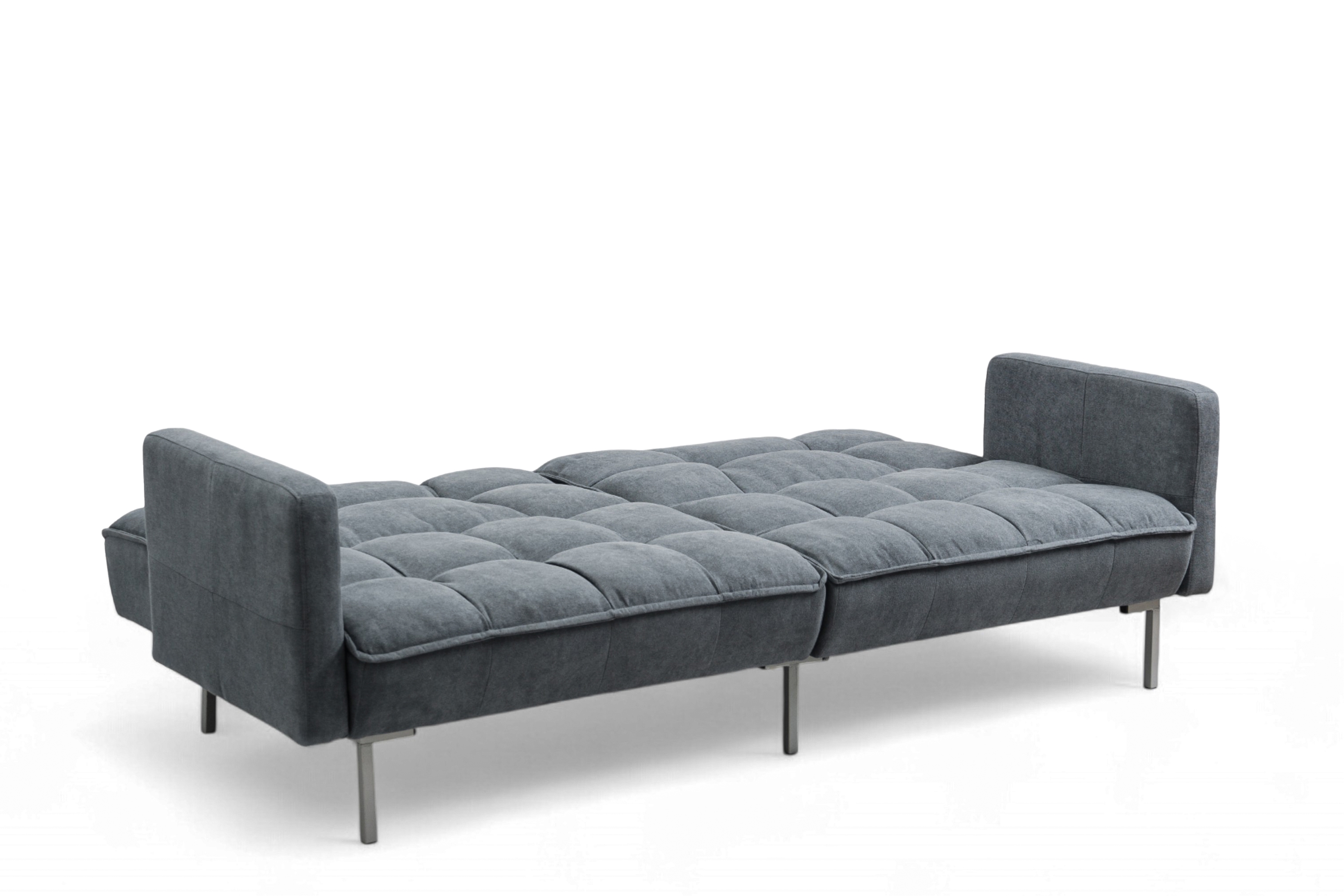 Trojmístná rozkládací pohovka Kitalio - popelavá Pohovka Kitalio rozkládací - popelavá