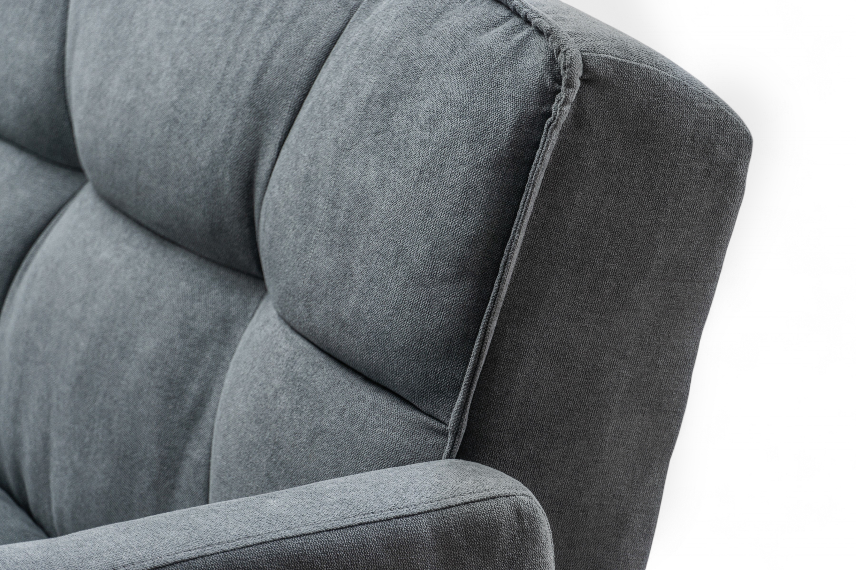 Trojmístná rozkládací pohovka Kitalio - popelavá Pohovka Kitalio rozkládací - popelavá