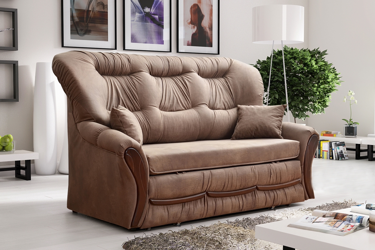 Rozkladacia pohovka Evita III Pohovka vo svetlom prevedení 