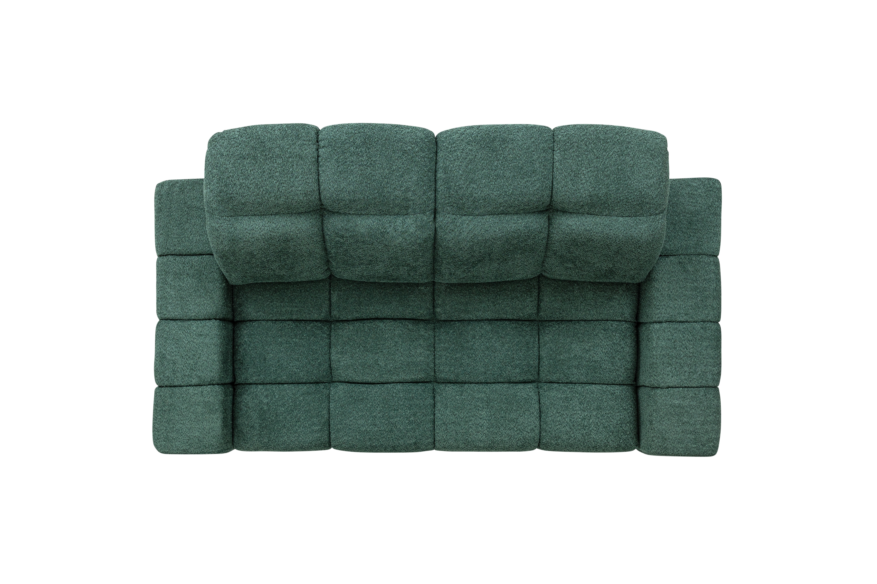 Trojmiestna elektrická pohovka Magnelio III - zelená bouclé Catch Me 10 Pohovka trojmiestna s elektricky výsuvným sedákem Magnelio III - zelená boucel Catch Me 10