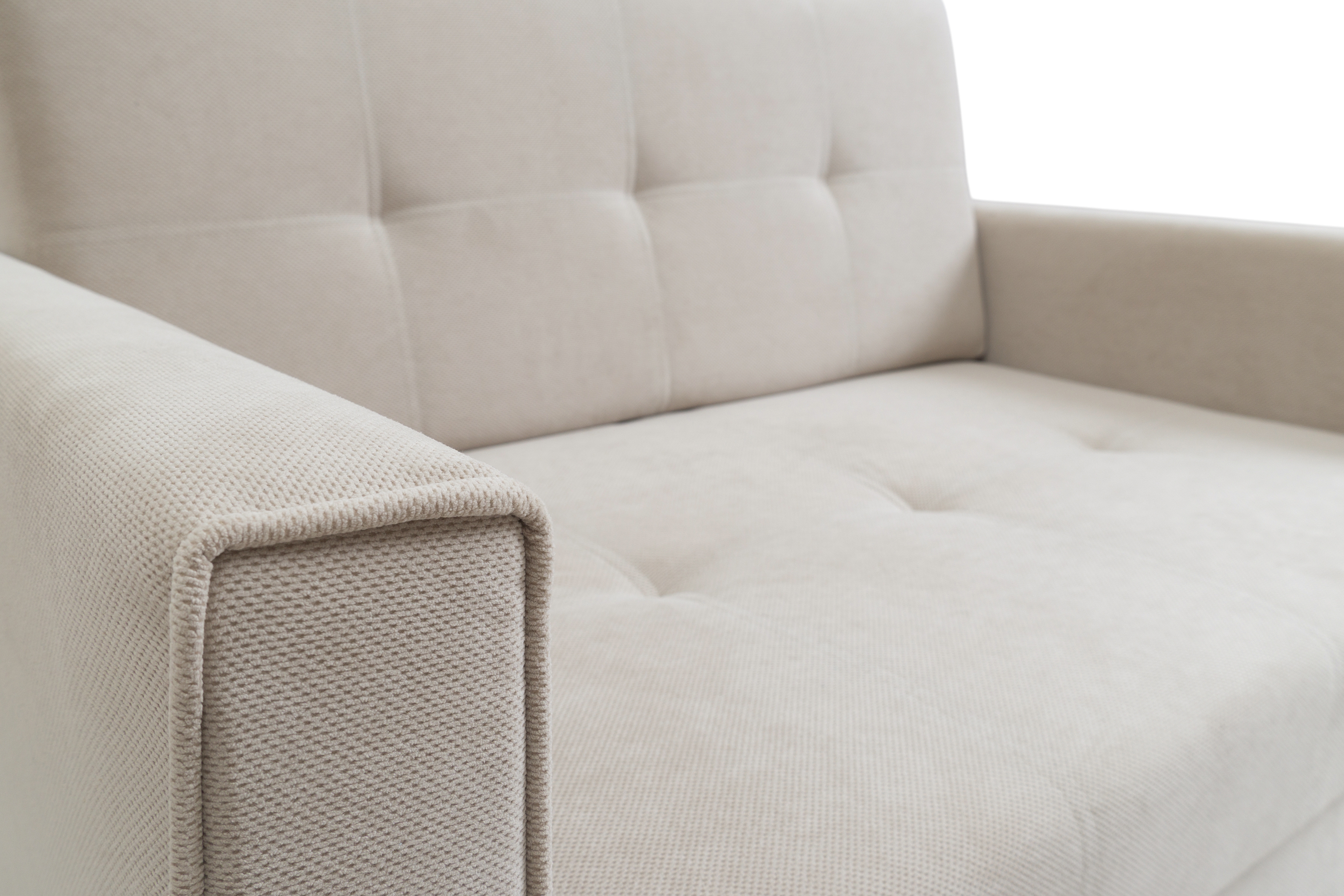 Pohovka rozkládací Aria rozkladana s úložným prostorem- béžová plusz Pretty 03  Pohovka rozkládací Aria rozkladana s úložným prostorem- béžová plusz Pretty 03 