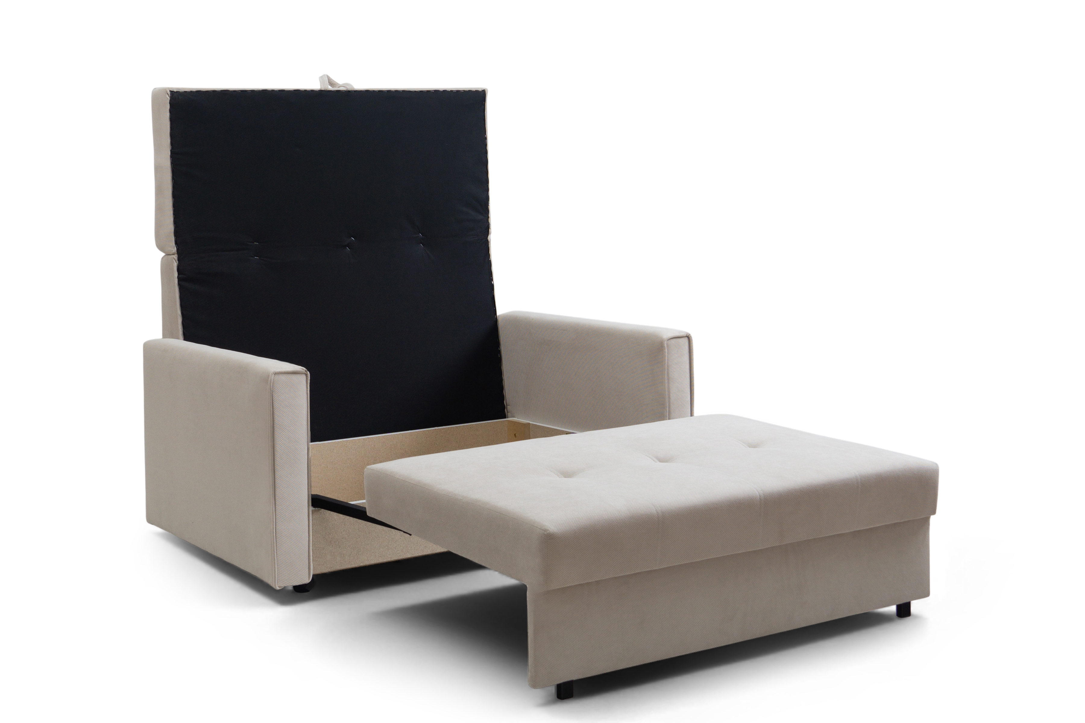 Pohovka rozkládací Aria rozkladana s úložným prostorem- béžová plusz Pretty 03  Pohovka rozkládací Aria rozkladana s úložným prostorem- béžová plusz Pretty 03 