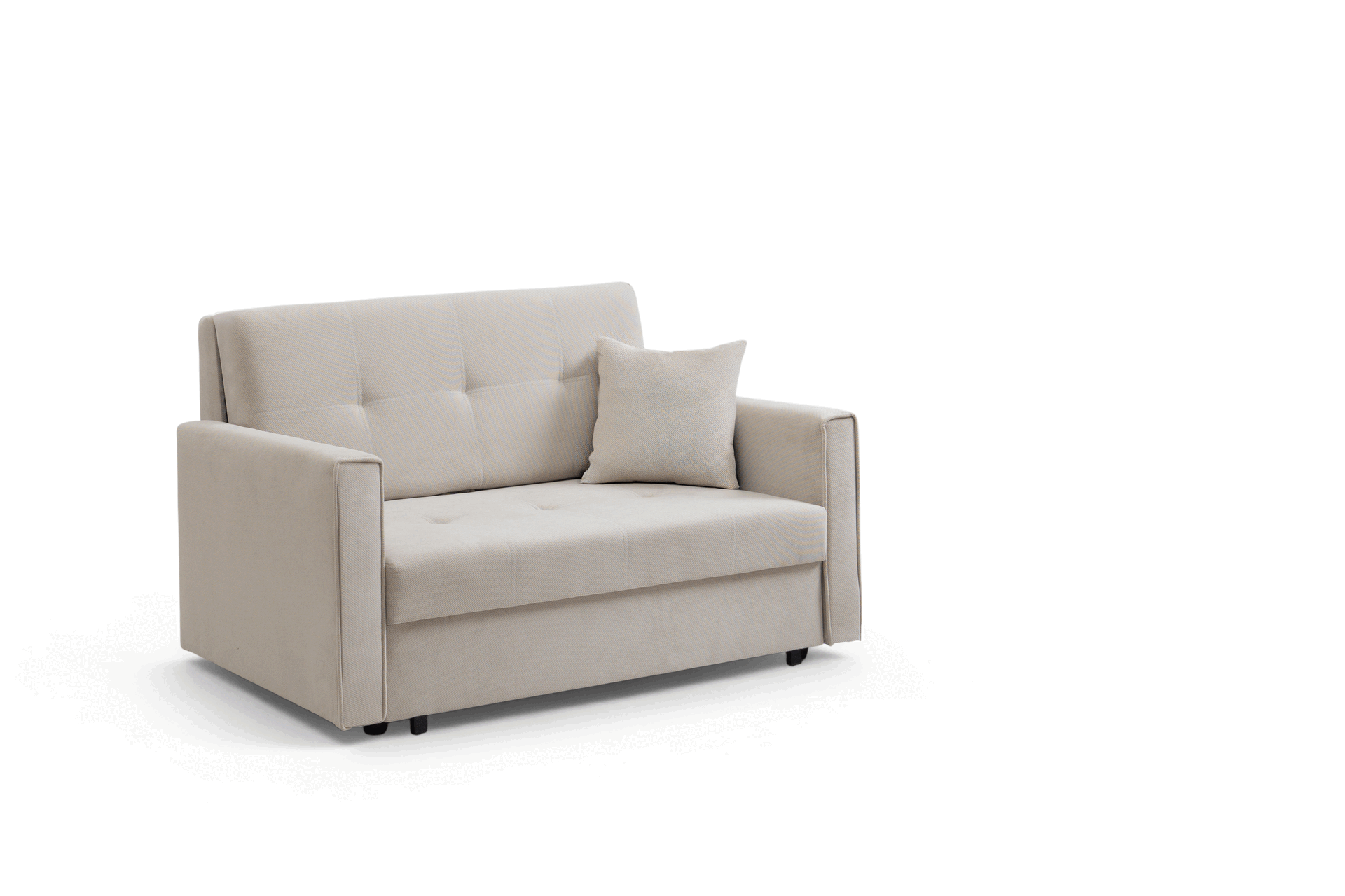 Pohovka rozkládací Aria rozkladana s úložným prostorem- béžová plusz Pretty 03  Pohovka rozkládací Aria rozkladana s úložným prostorem- béžová plusz Pretty 03 