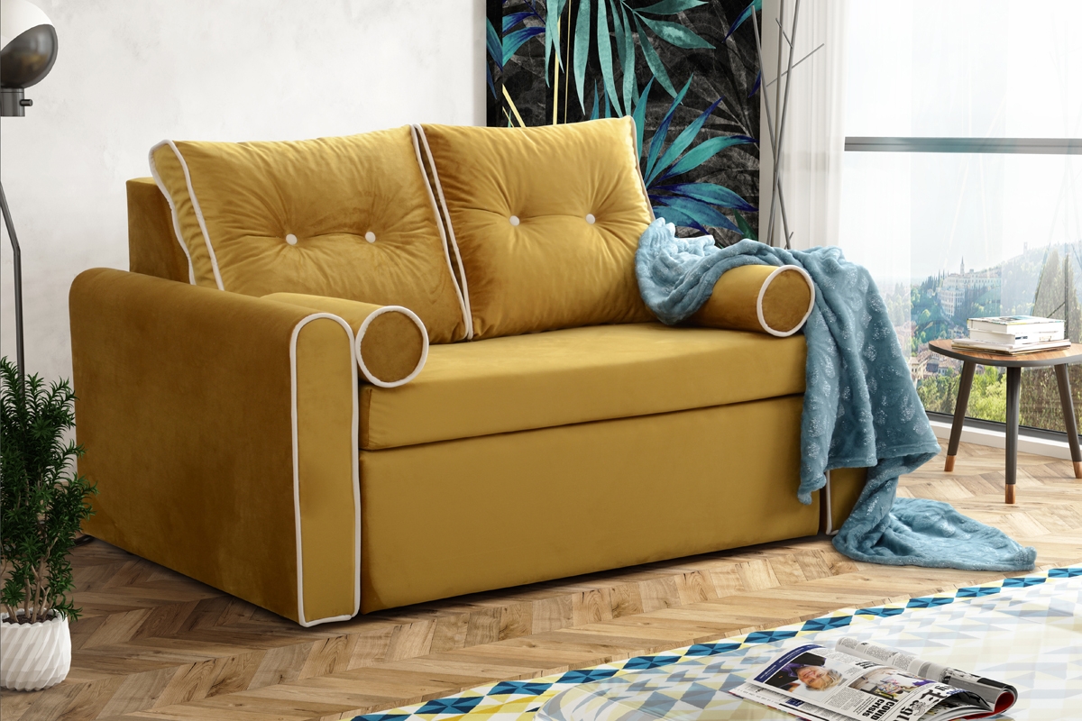 Rozkládací dvoumístná pohovka Romano II Pohovka do obývacího pokoje