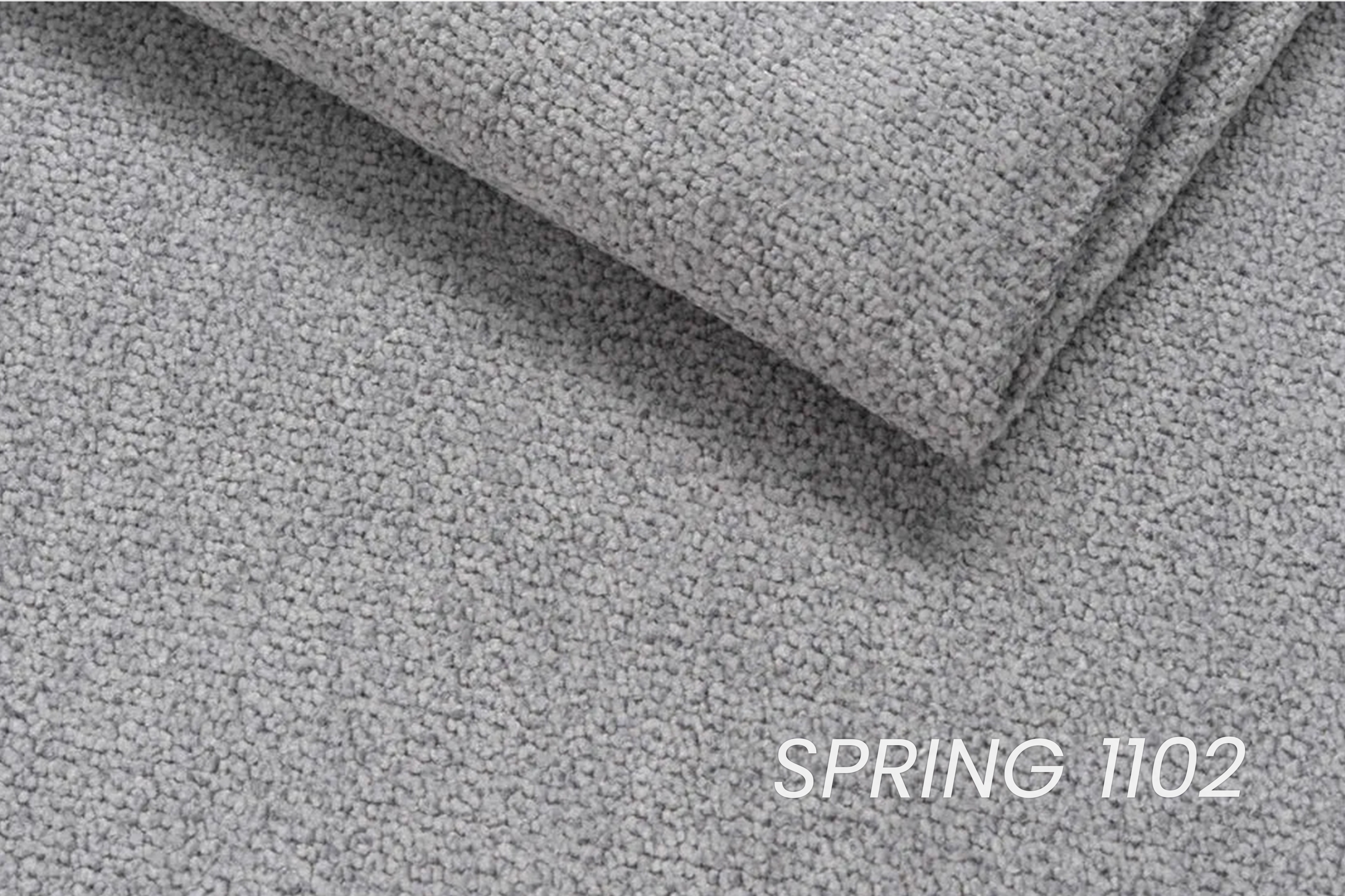 Pohovka Zeldia 155 s funkciou spánku - šedý šenil hydrofobowy Spring 1102 Pohovka Zeldia 130 s funkciou spania - šedý šenil hydrofobowy Spring 1102