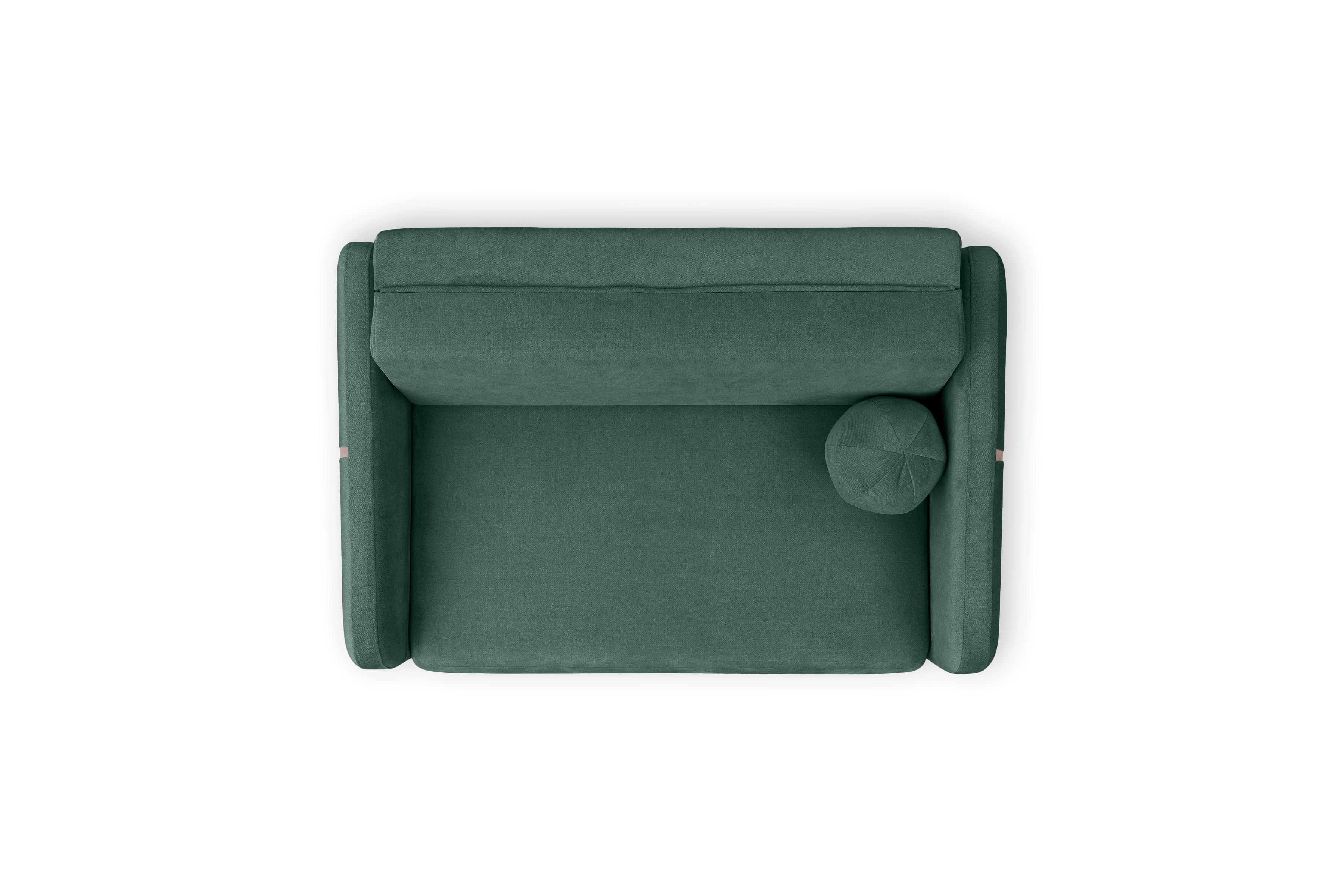 Pohovka Zeldia 155 s funkciou spánku - Zelený šenil hydrofobowy Spring 1116 Pohovka Zeldia 130 s funkciou spania - Zelený šenil hydrofobowy Spring 1116