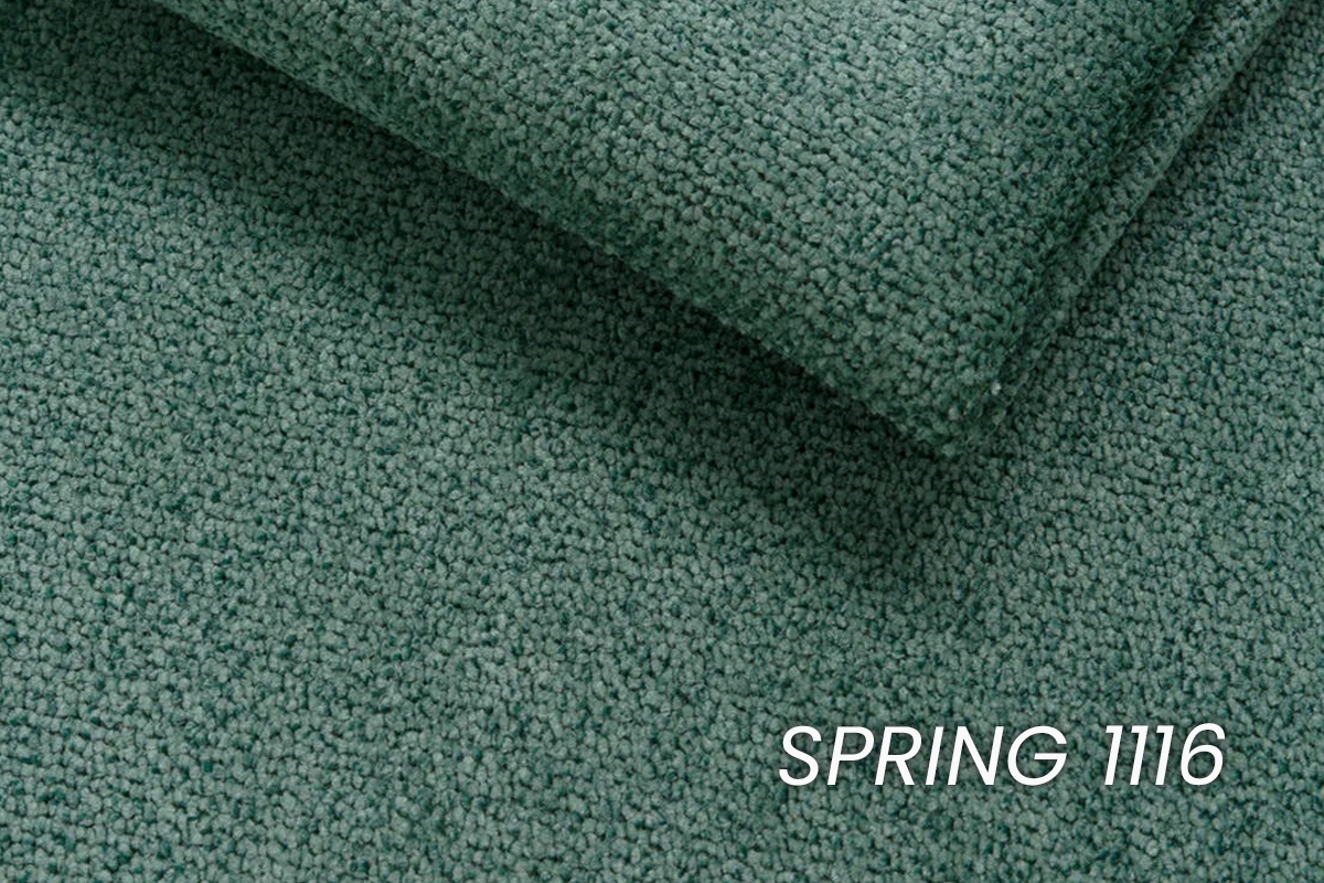 Pohovka Zeldia 155 s funkciou spánku - Zelený šenil hydrofobowy Spring 1116 Pohovka Zeldia 130 s funkciou spania - Zelený šenil hydrofobowy Spring 1116