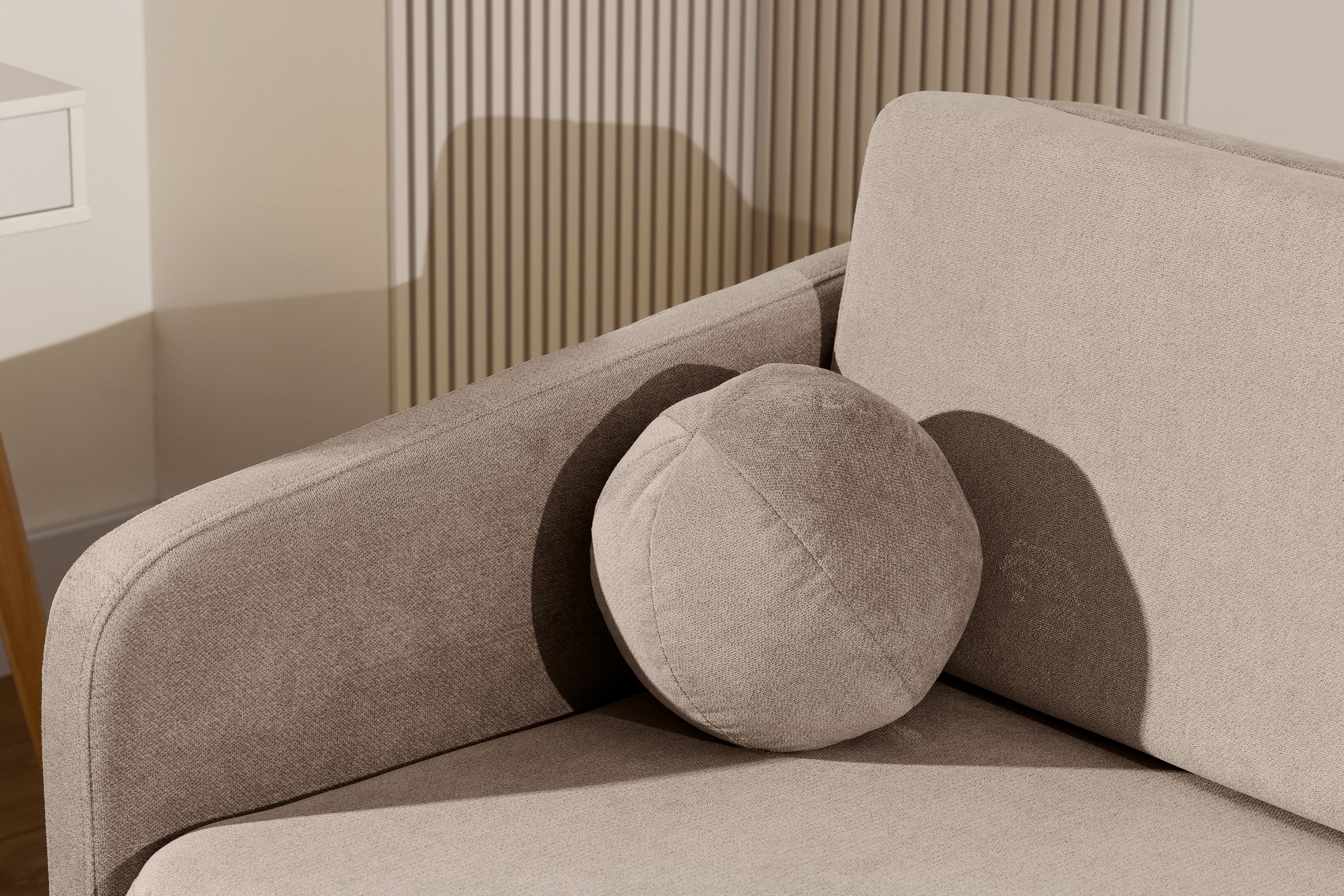 Pohovka Zeldia 105 s funkciou spánku - Hnedý šenil hydrofobowy Spring 1110 Pohovka Zeldia 80 s funkciou spania - Hnedý šenil hydrofobowy Spring 1110