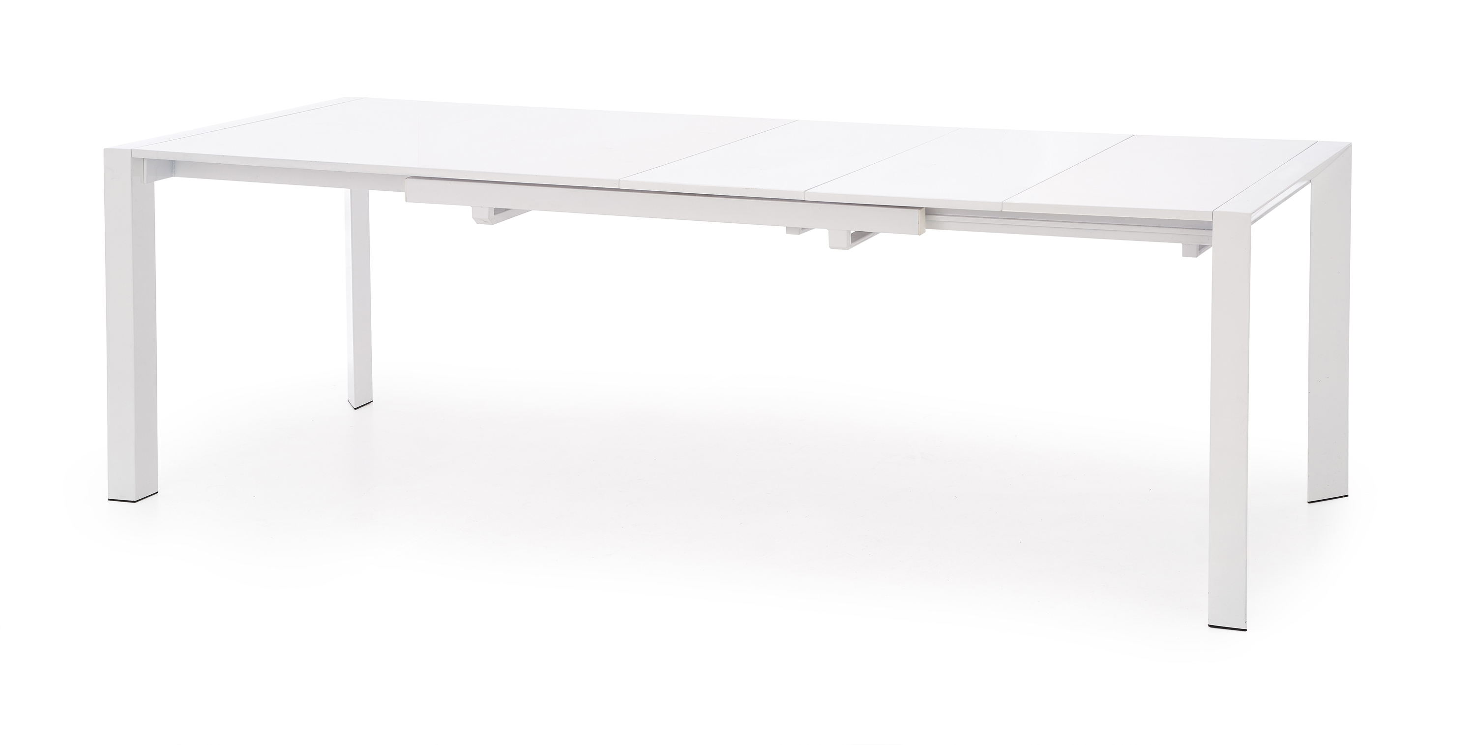 Rozkladací jedálenský stôl STANFORD XL 130-250x80 cm - biela stanford xl Stôl rozkladany Biely