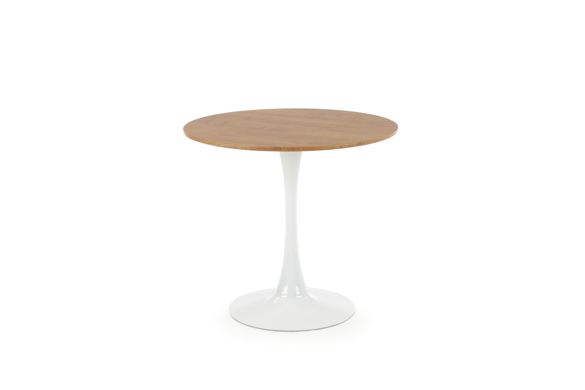 STING asztal - asztallap - natúr, láb - fehér sting stůl Deska - přírodní, noha - Bílý
