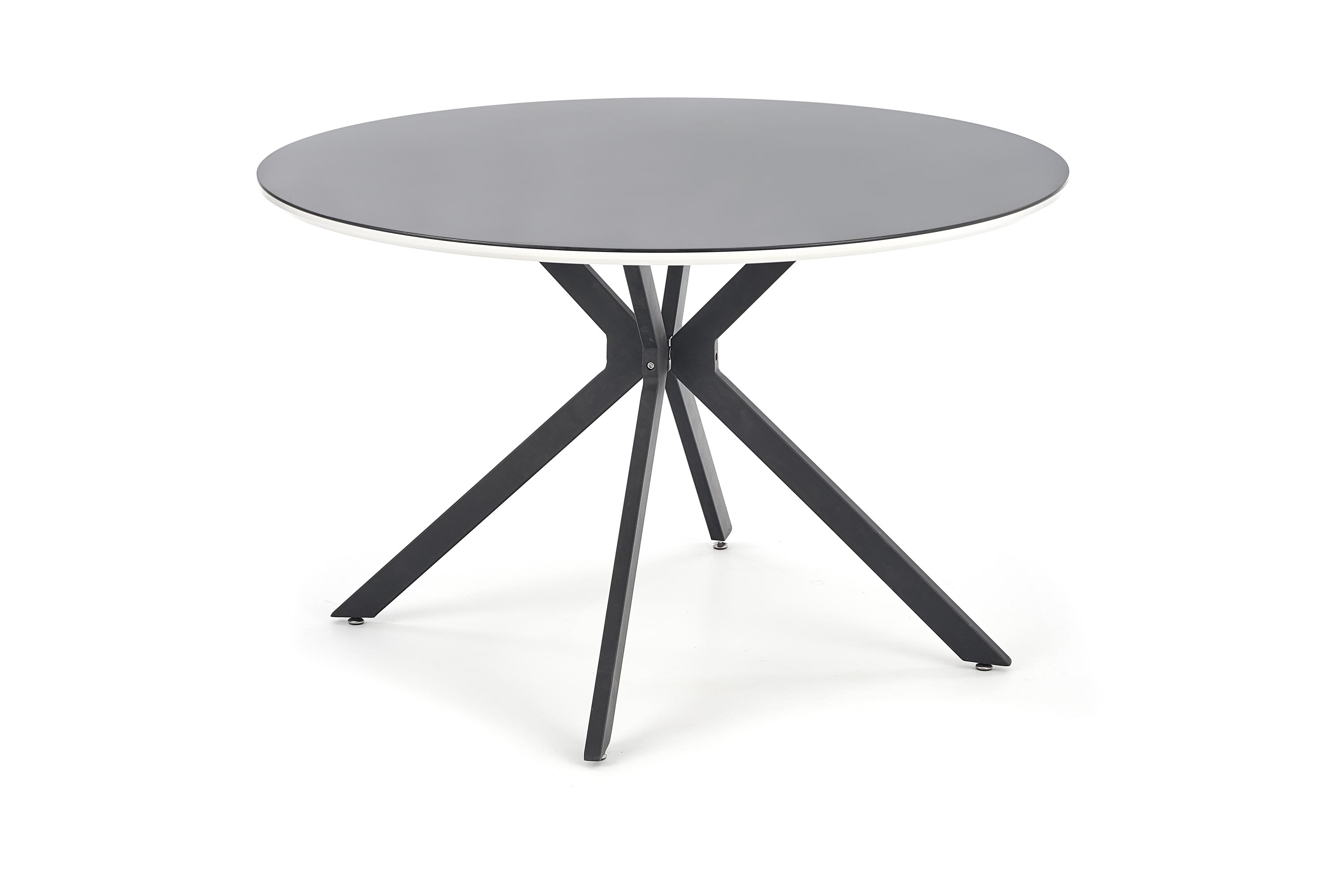 Kulatý stůl Avelar 120 cm - černá stůl avelar - Černý