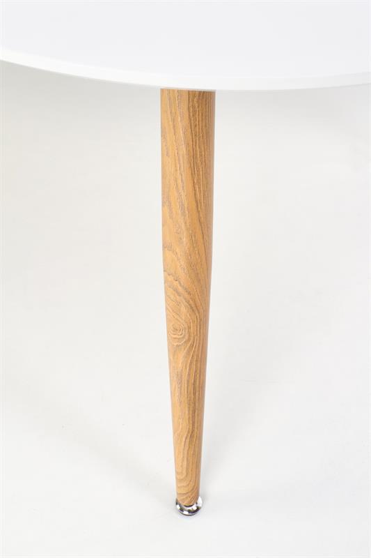 Masă pliabilă Caliber 160-200 cm - Alb / Stejar San Remo stol caliber - bialy / dab san remo