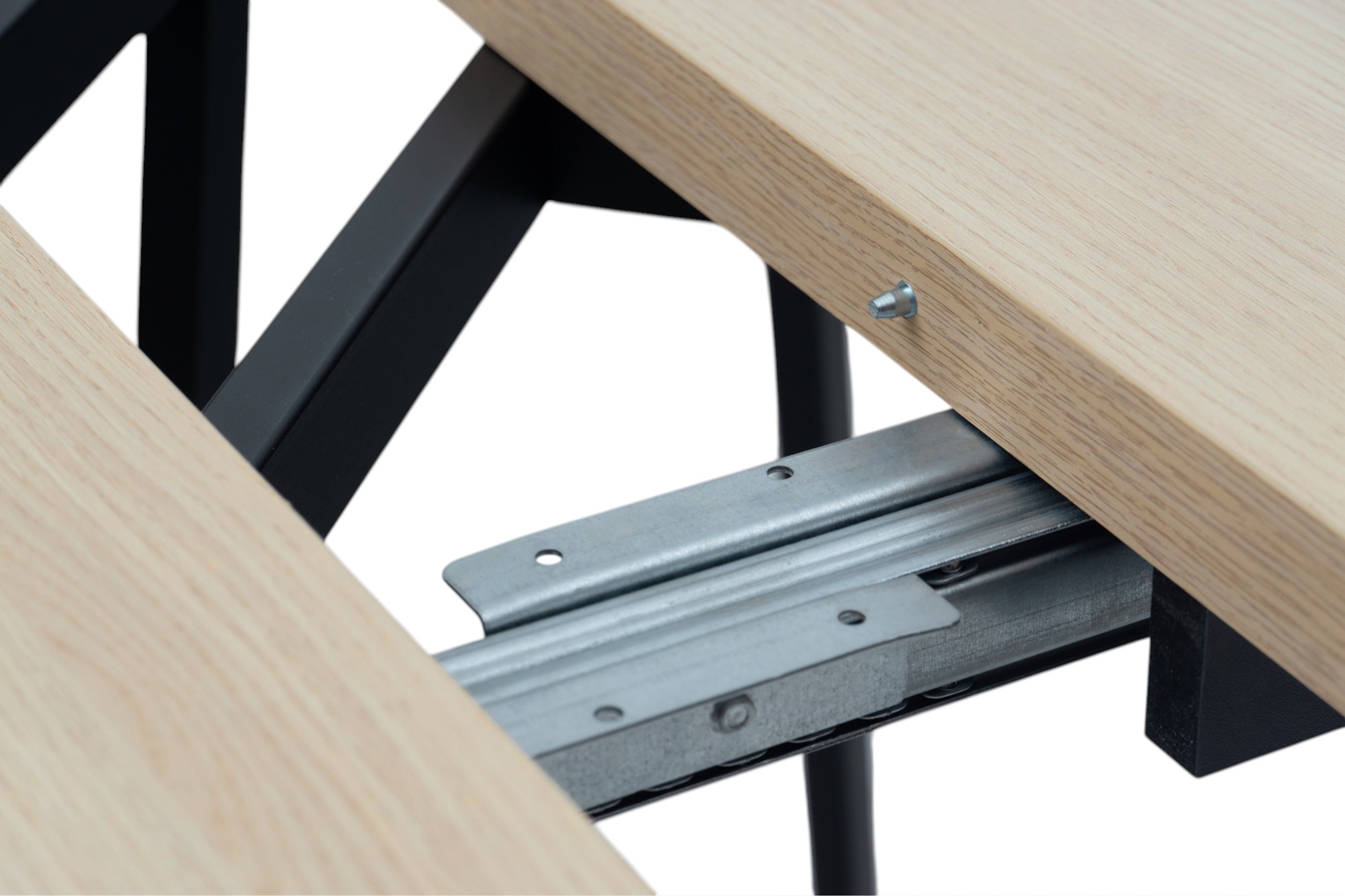 Rozkládací jídelní stůl Cedrus 105-160 cm - dub vinceza Stůl Cedrus 105 cm loftový rozkladany - dub vinceza