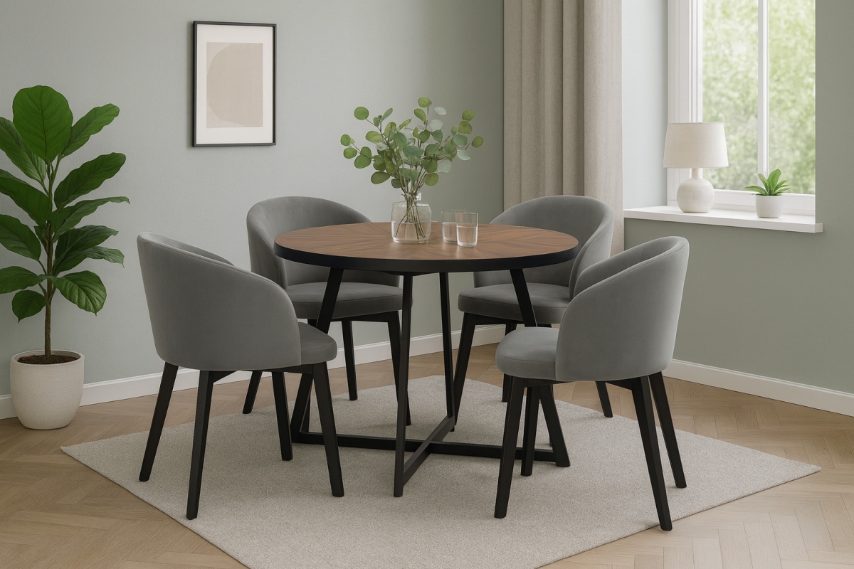 Rozkládací jídelní stůl Cedrus Rozeta 95-150 cm Stůl Cedrus Rozeta 95/150 cm loftový rozkladany