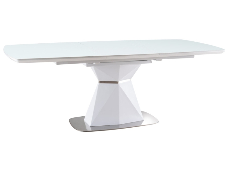 Stôl CORTEZ biely MAT 160(210)X90 Stôl cortez biely mat 160(210)x90