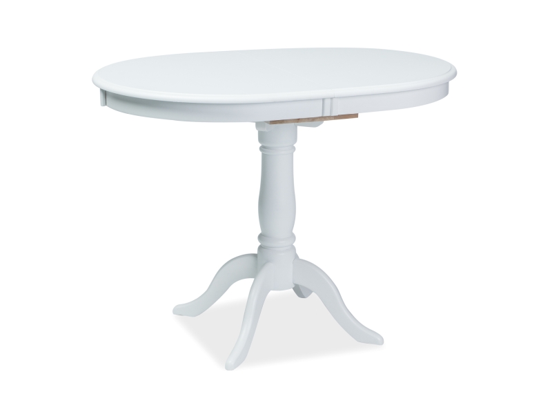 Stôl DELLO biely 100(129)x70  Stôl dello biely 100(129)x70