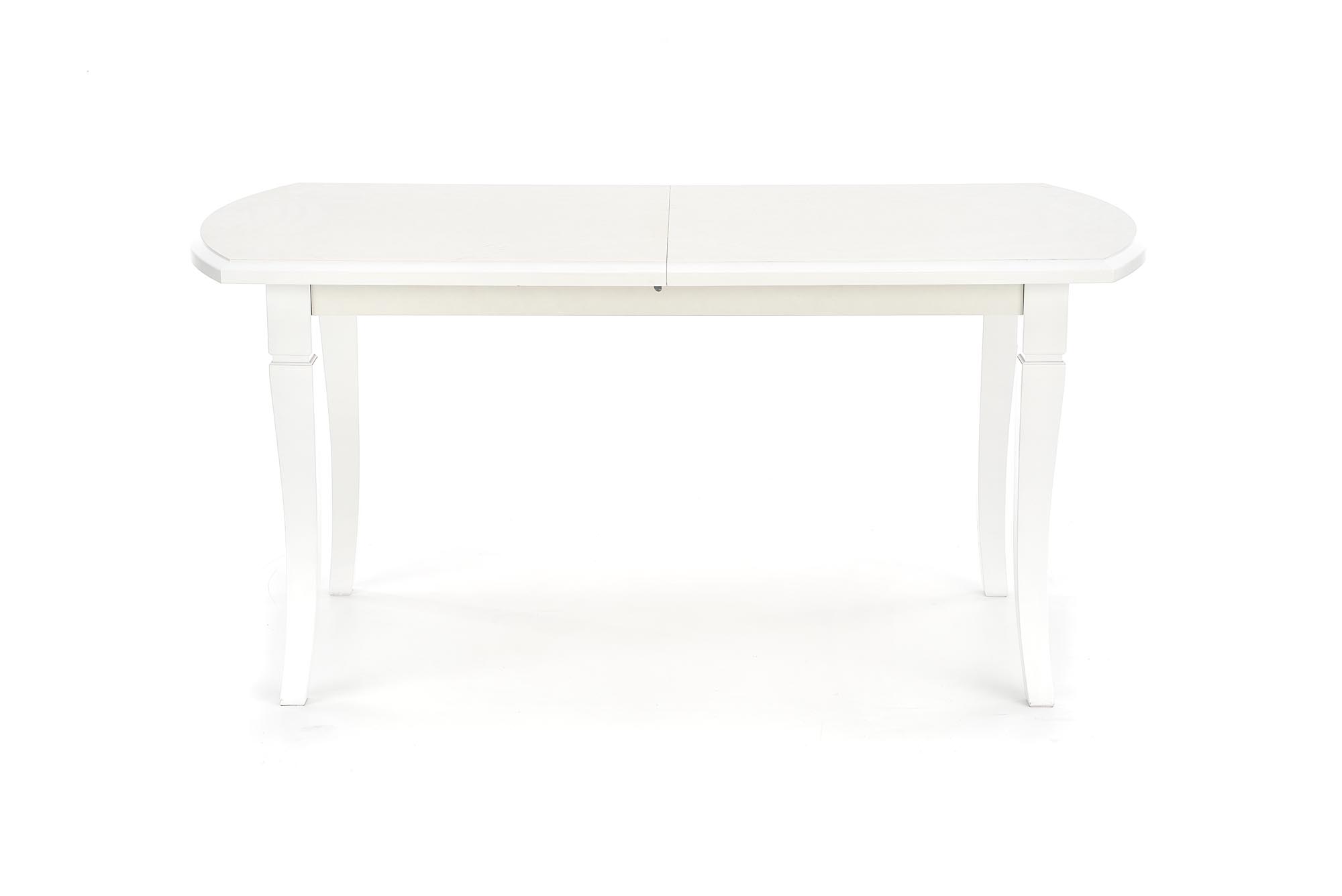 Rozkladací jedálenský stôl Fryderyk 160-240x90 cm - biela Stôl fryderyk - Biely