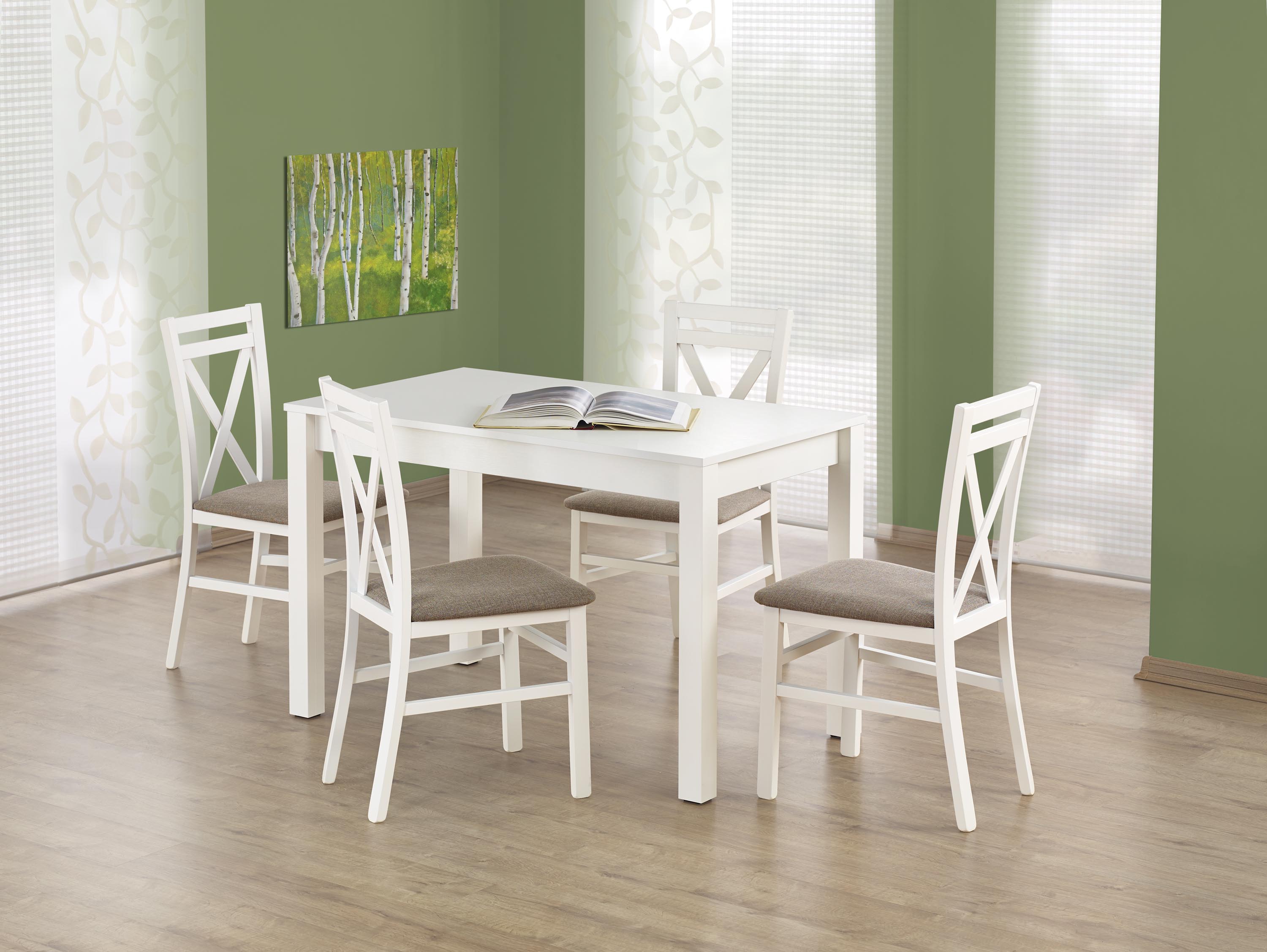 Xaver asztal - fehér stůl Xaver - Bílý